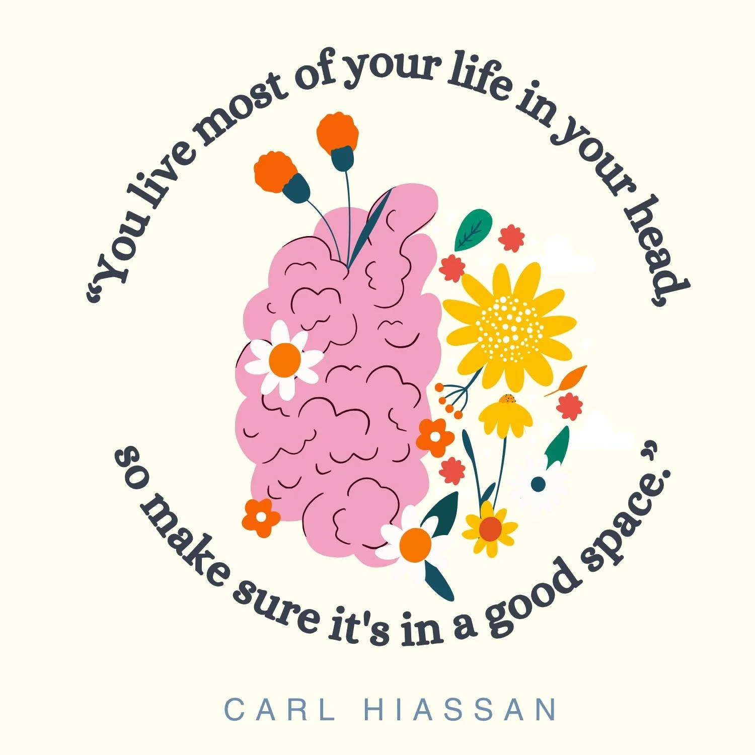 &quot;You live most of your life in your head, so make sure it's in a good space.&quot; - Carl Haissan 

Feel like your head could be a little bit nicer place to be? Therapy can help. We have immediate openings with Sarah Guarini, Diamari Velez and N