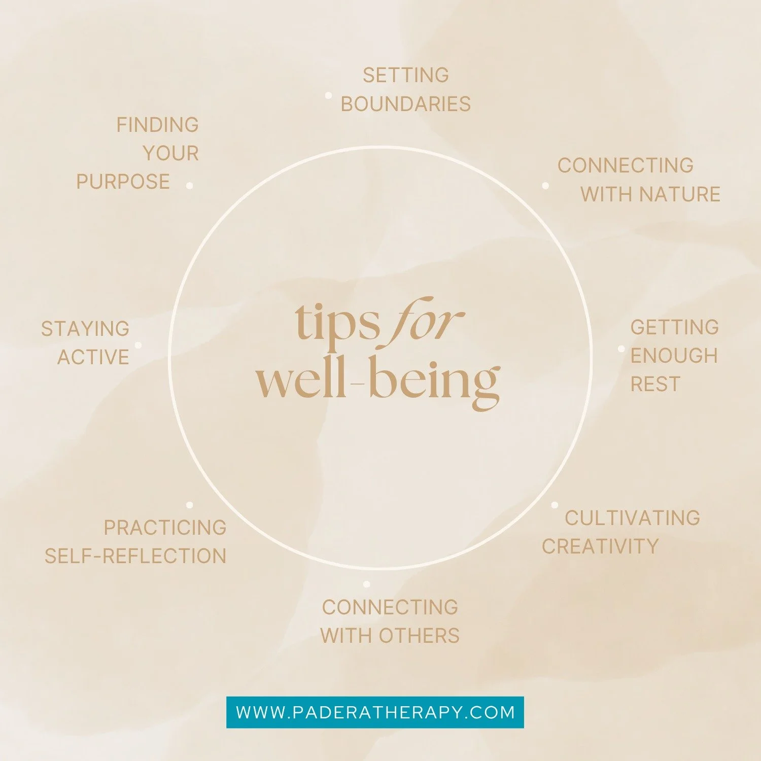 Improved well-being is found in the small choices you make each and every day. Prioritizing sleep, spending time outdoors, connecting with others, honoring yourself and your needs, moving your body - it all adds up to make a big difference in your qu