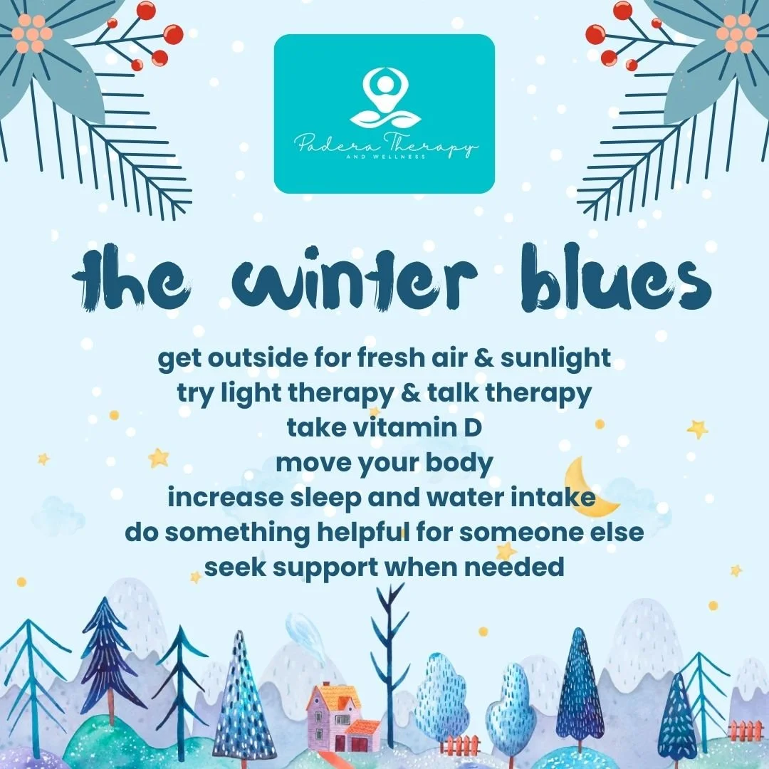 It is common for our mental health to shift come January. The cold weather, lack of sunlight and fresh air, plentiful winter viruses, and indoor isolation can all lead to the winter "blues." After the festive holiday months, January sweeps 