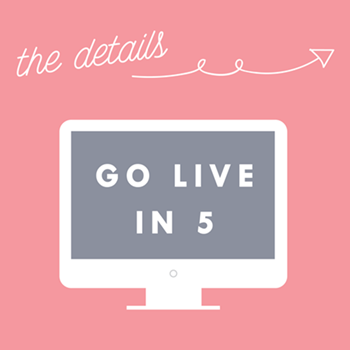Live In5 Go Live In 5® Web Design - Your Website Done in 5 Days Flat — June ...