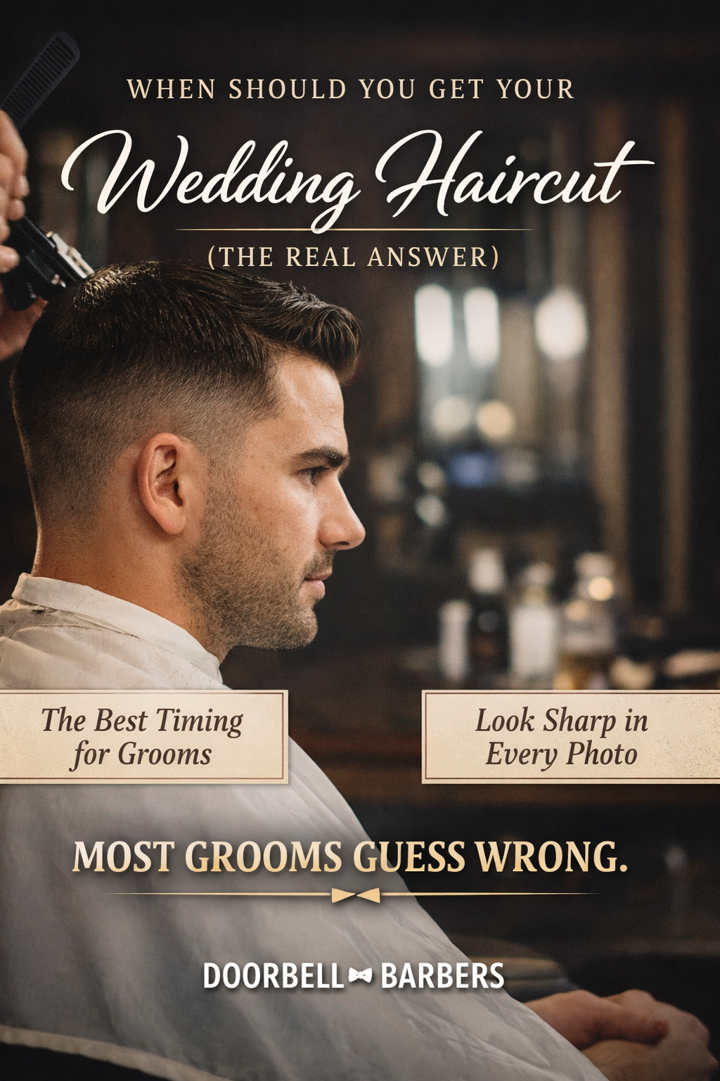 When Should You Get Your Haircut Before Your Wedding? (The Real Answer)