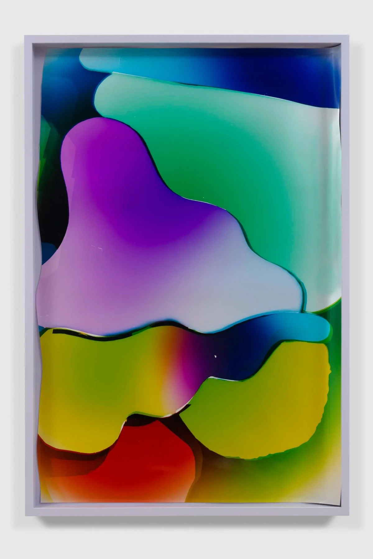  
“122” 2020
 Chemical treatment on RA-4 paper in frame
 50 x 38 inches
 (127 x 96.5 cm)
 Repetition and Difference, Van Doren Waxter, New York, NY, Mariah Robertson, photography, art  