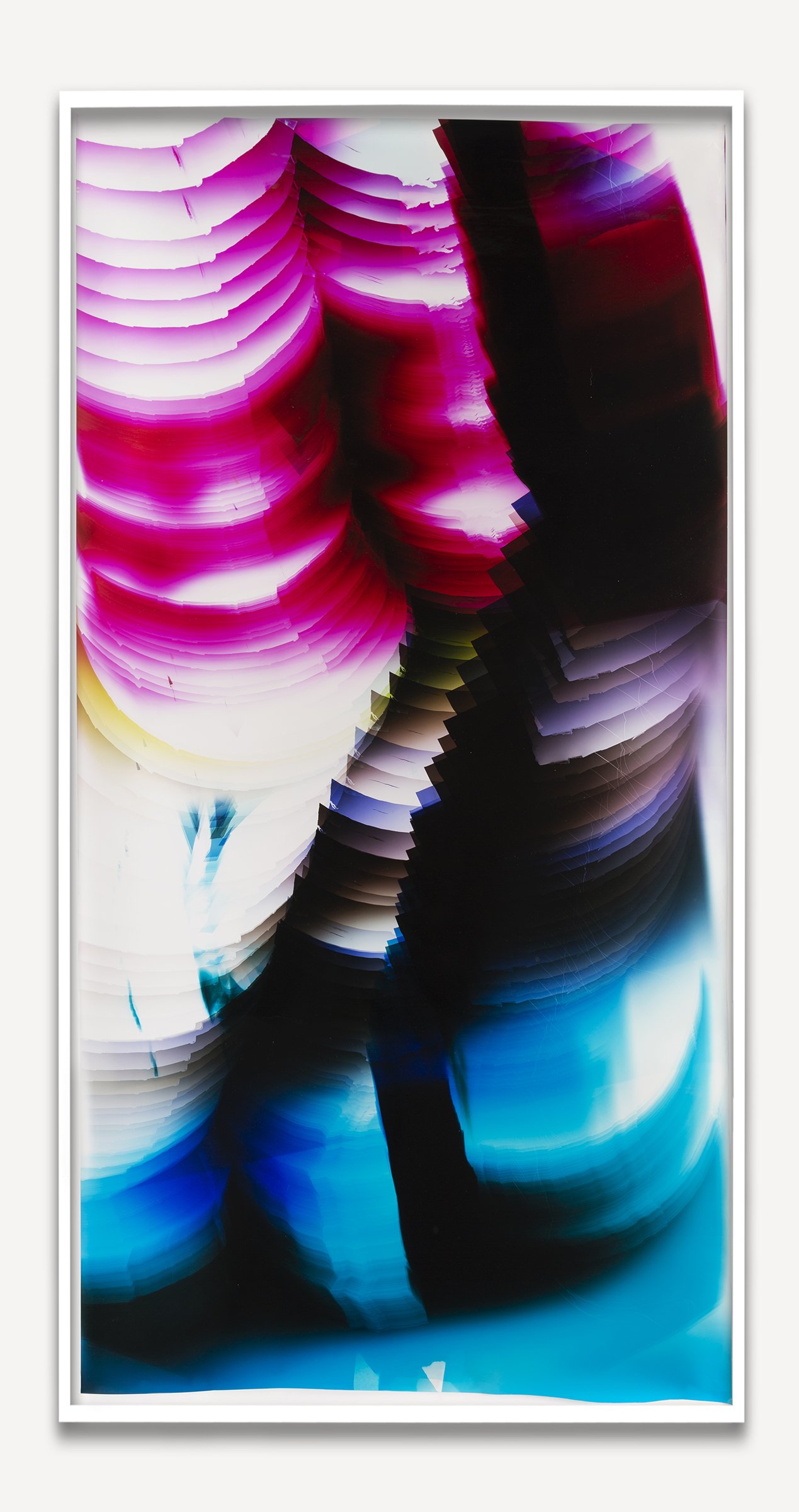  
083, 2018
 Unique C-Print
 72 x 50 inches
 (183 x 127 cm)
  Mariah Robertson, photography, art 
 