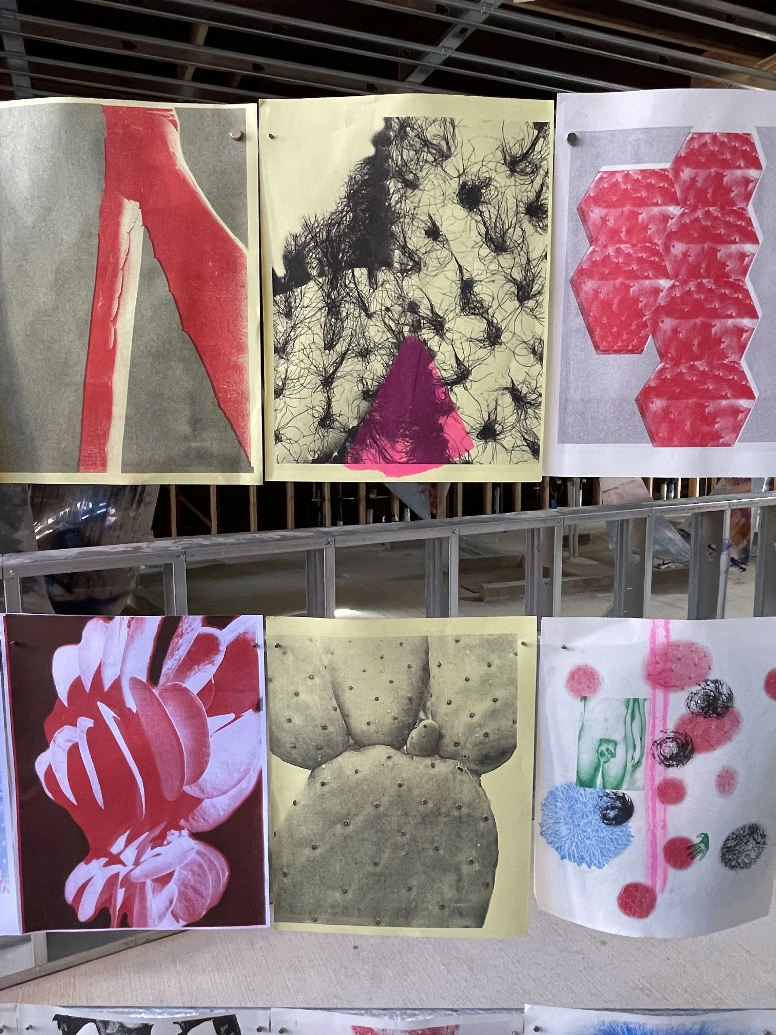 Floating wall installation   Phase Shift, M+B Gallery, 2026