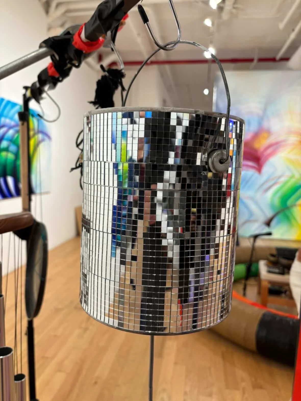 Nepenthaus is a collaboration in organic and electronic harmonizations in sound between Suny Gao, Michael Reisinger, Mariah Robertson and guests. 
  Thunderdrums and "rain wheels" made by Mariah. Flute and pedals played by Suny & Michael. 
 Our name 