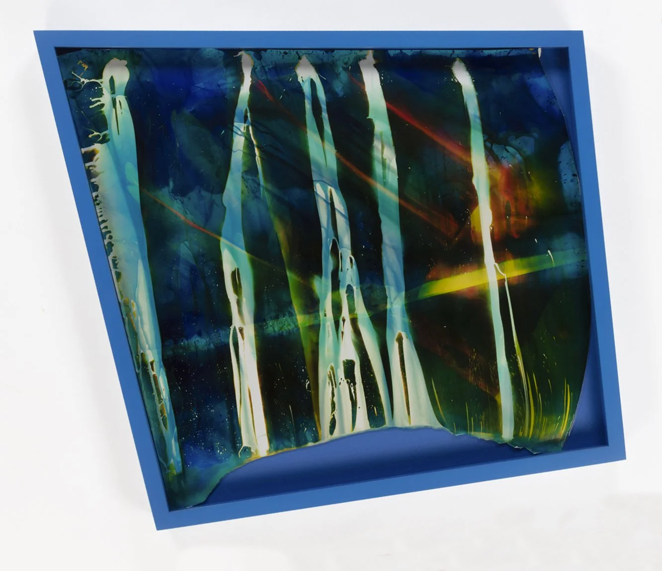  
"2016, 237" 2021
 Chemical treatment on RA-4 paper
 in Artist Frame
 30 x 24  inches
 (76 x 50 cm)   Mariah Robertson, photography, art  
