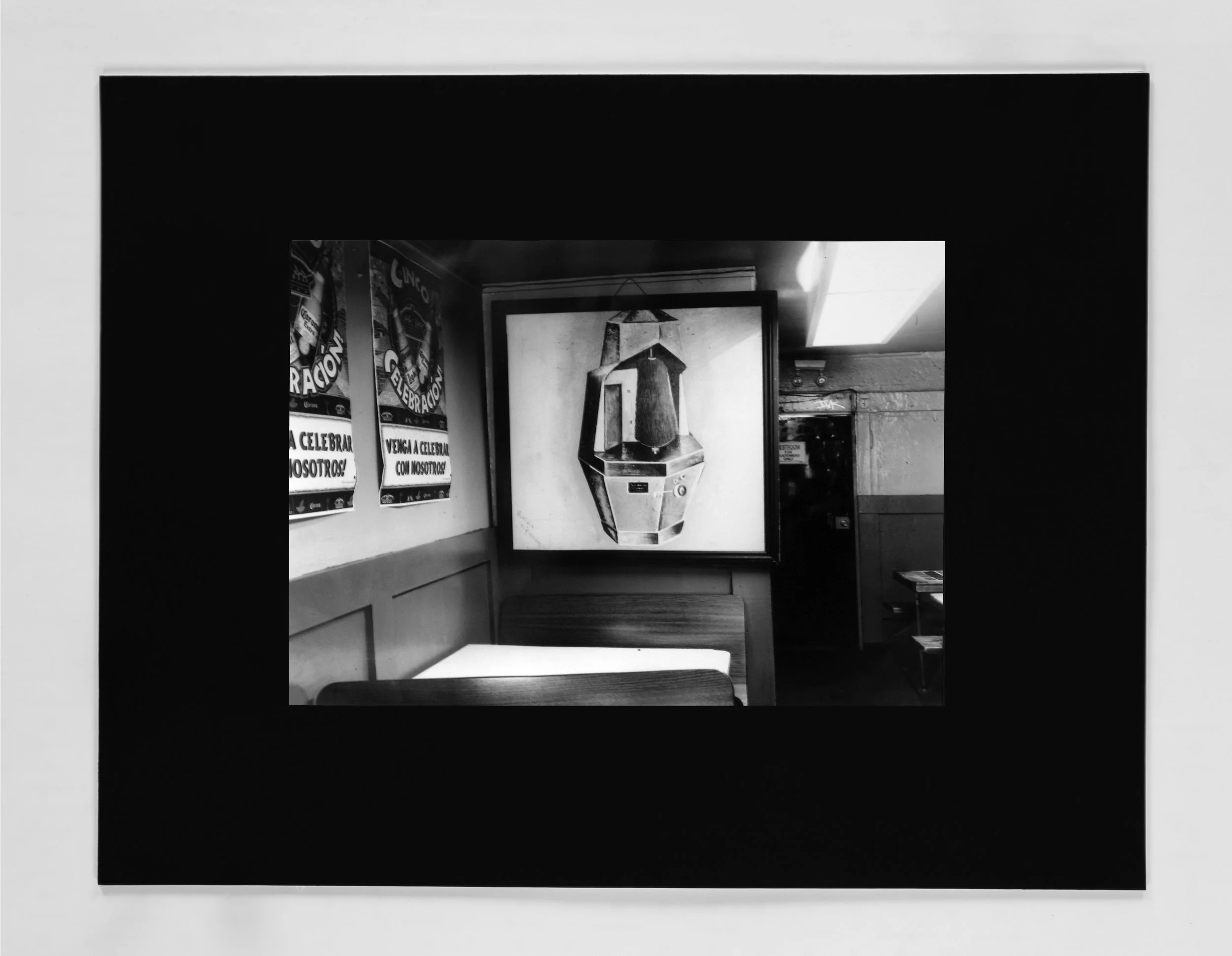  
El Farolito, 2007
 Silver Gelatin Print
 10 x 8 inches
 (25 x 20 cm)
 Edition of 5, 2 AP
  Mariah Robertson, photography, art 
 
