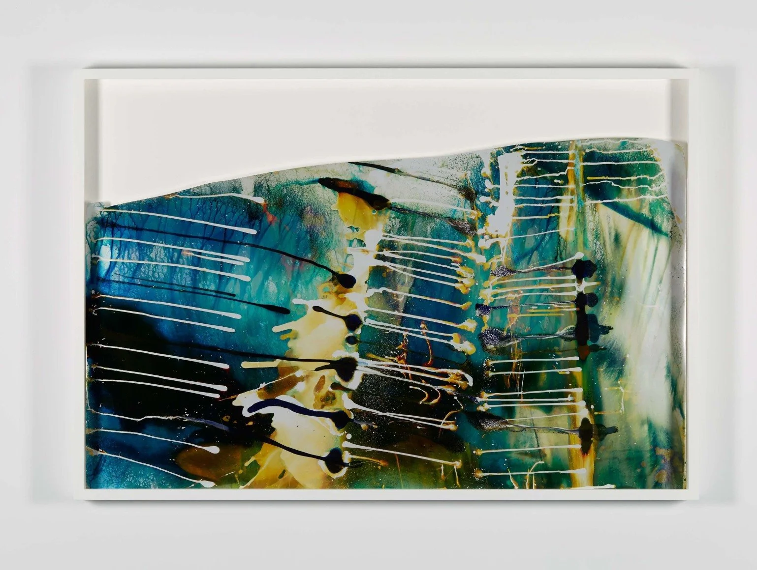  
"175" 2014
 Chemical treatment on RA-4 paper in frame
 49.5 x 30 inches
 (125.7 x 76.2 cm)
 Book of Details, Van Doren Waxter, New York, NY, Mariah Robertson, photography, art  