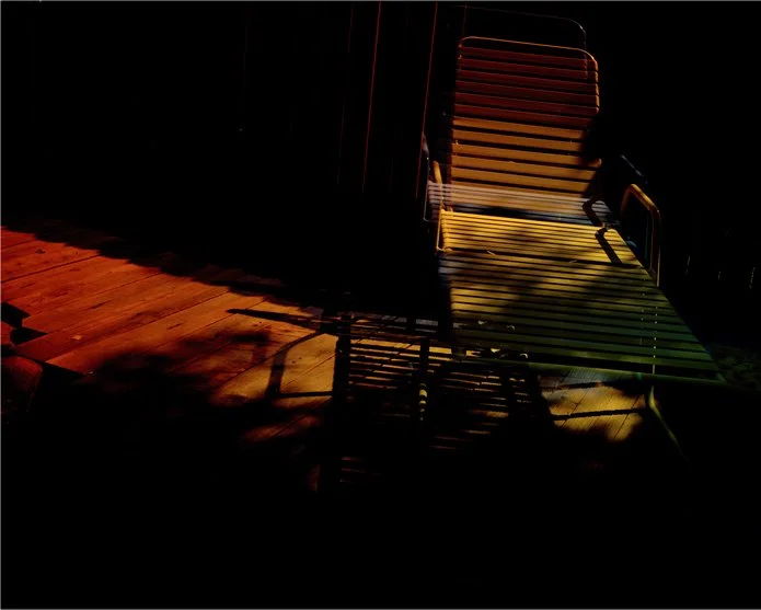  
Deck Chair, 2005
 C-Print
 30 x 40 inches
 (76 x 102 cm)  Mariah Robertson, photography, art  