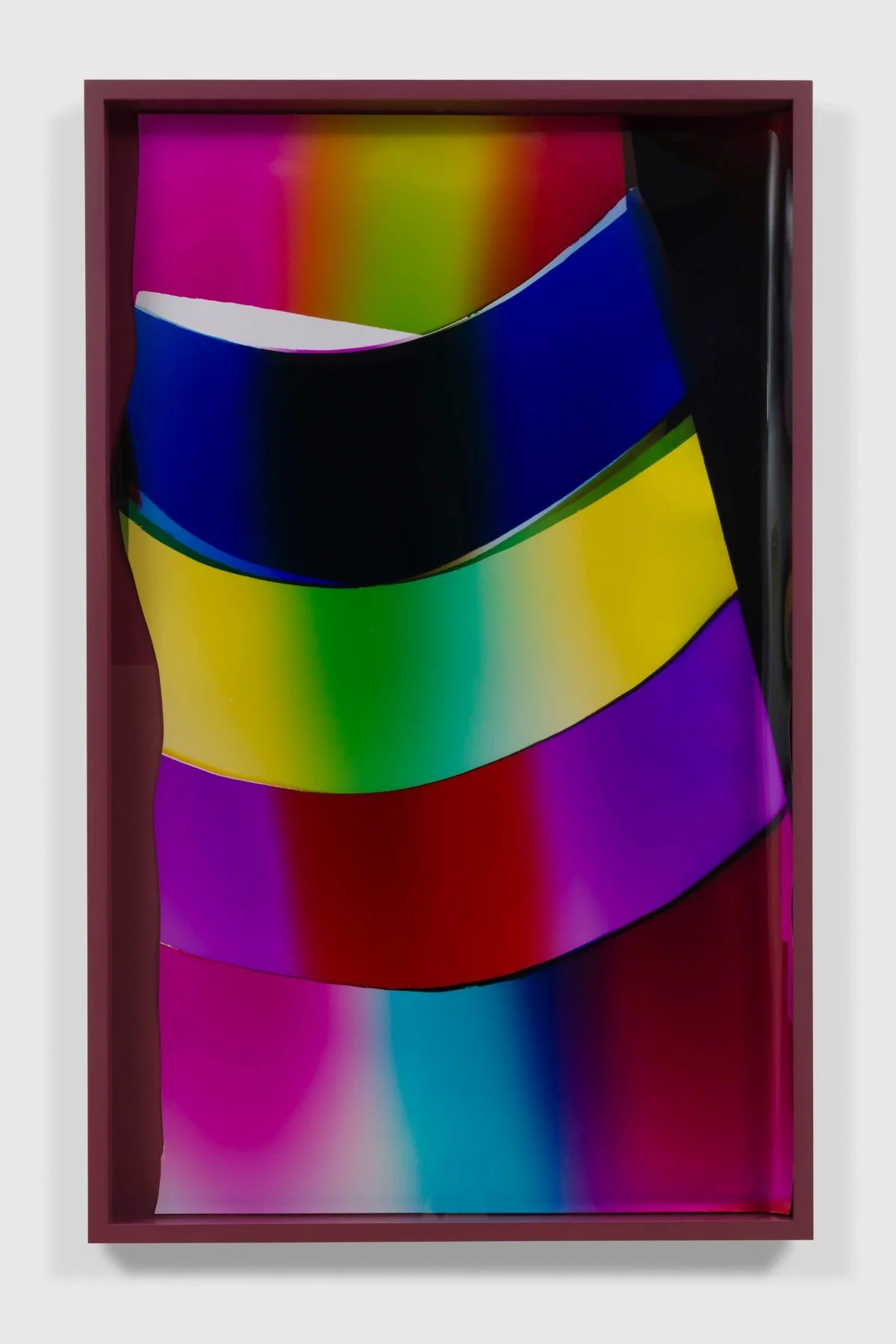  
“121” 2020
 Chemical treatment on RA-4 paper in frame
 50 x 32 inches
 (127 x 81.3 cm)
 Repetition and Difference, Van Doren Waxter, New York, NY, Mariah Robertson, photography, art  