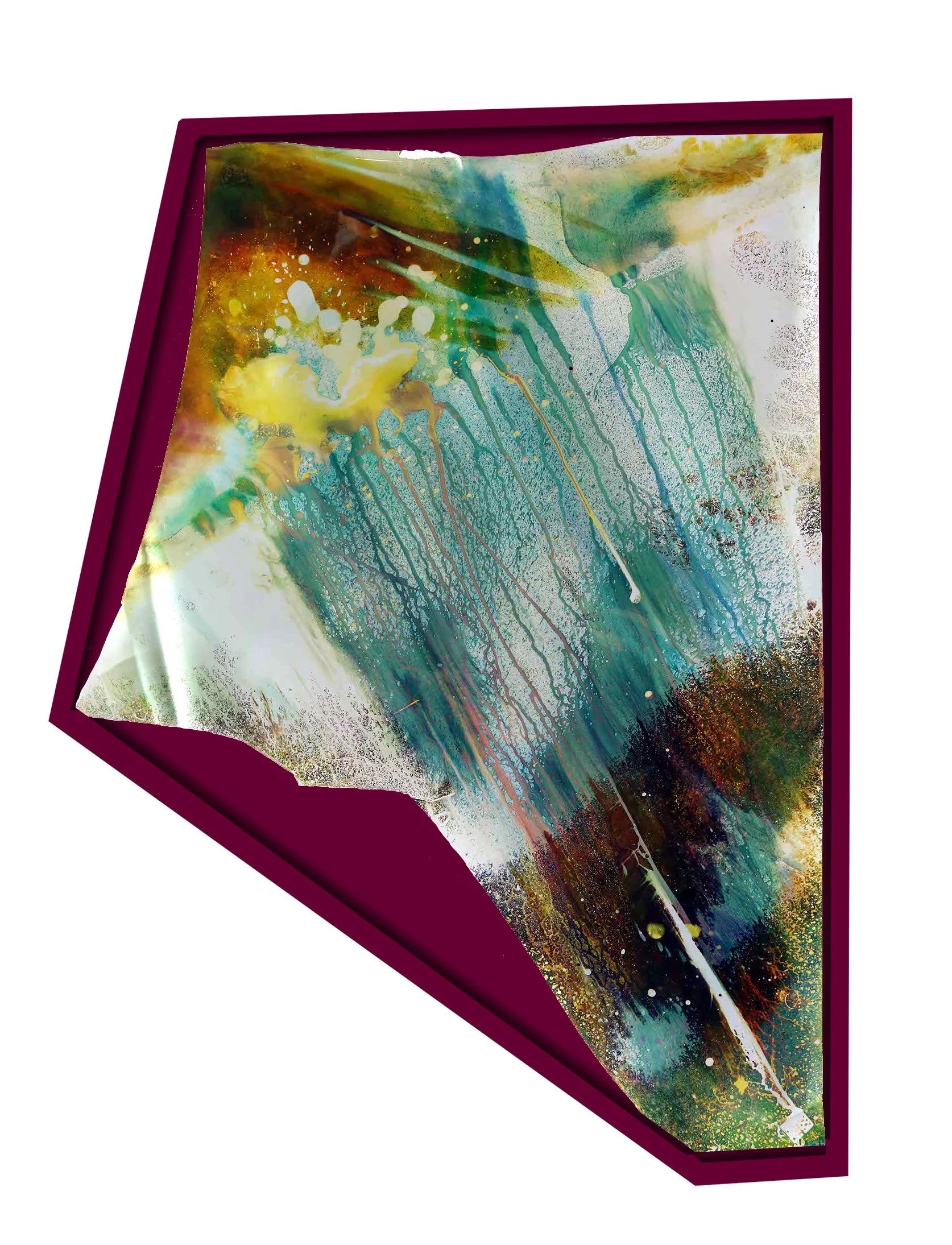 
"2015, 315" 2022
 Chemical treatment on RA-4 paper in Artist Frame
 24 x 34 inches
 (61 x 86 cm)   Mariah Robertson, photography, art  