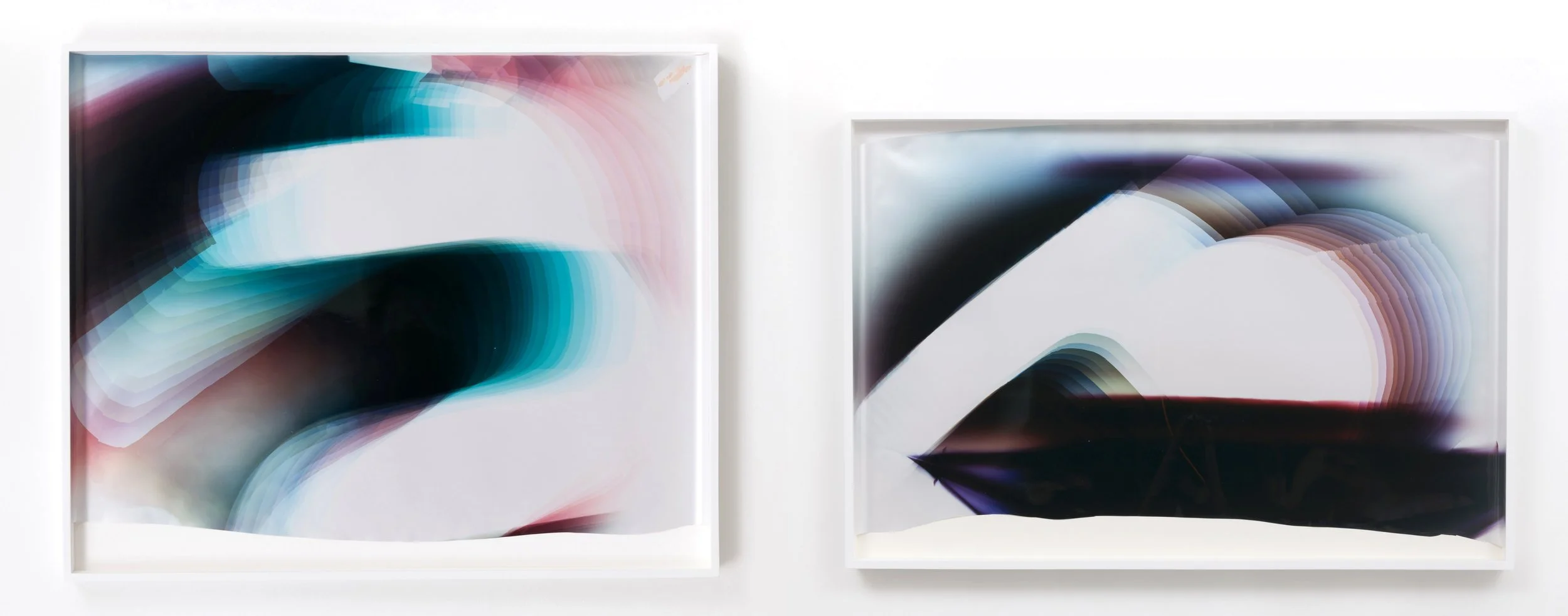  
265 & 274, 2017
 Unique C-Prints
 32 x 50 & 28 x 50 inches
 (81 x 127 and 71 x 127 cm)
  Mariah Robertson, photography, art 
 
