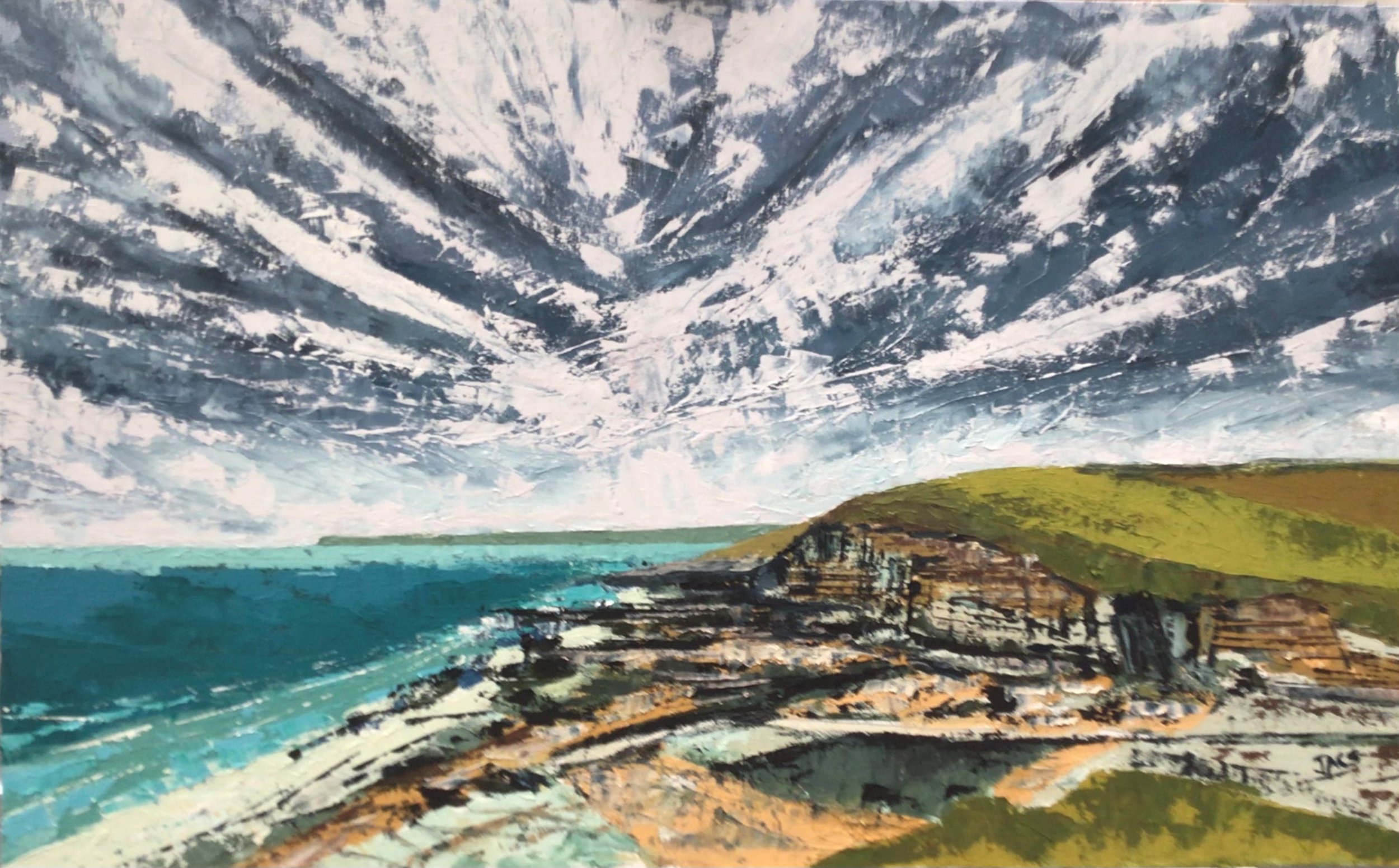  Southerndown Beach (Commission)  
 SOLD 