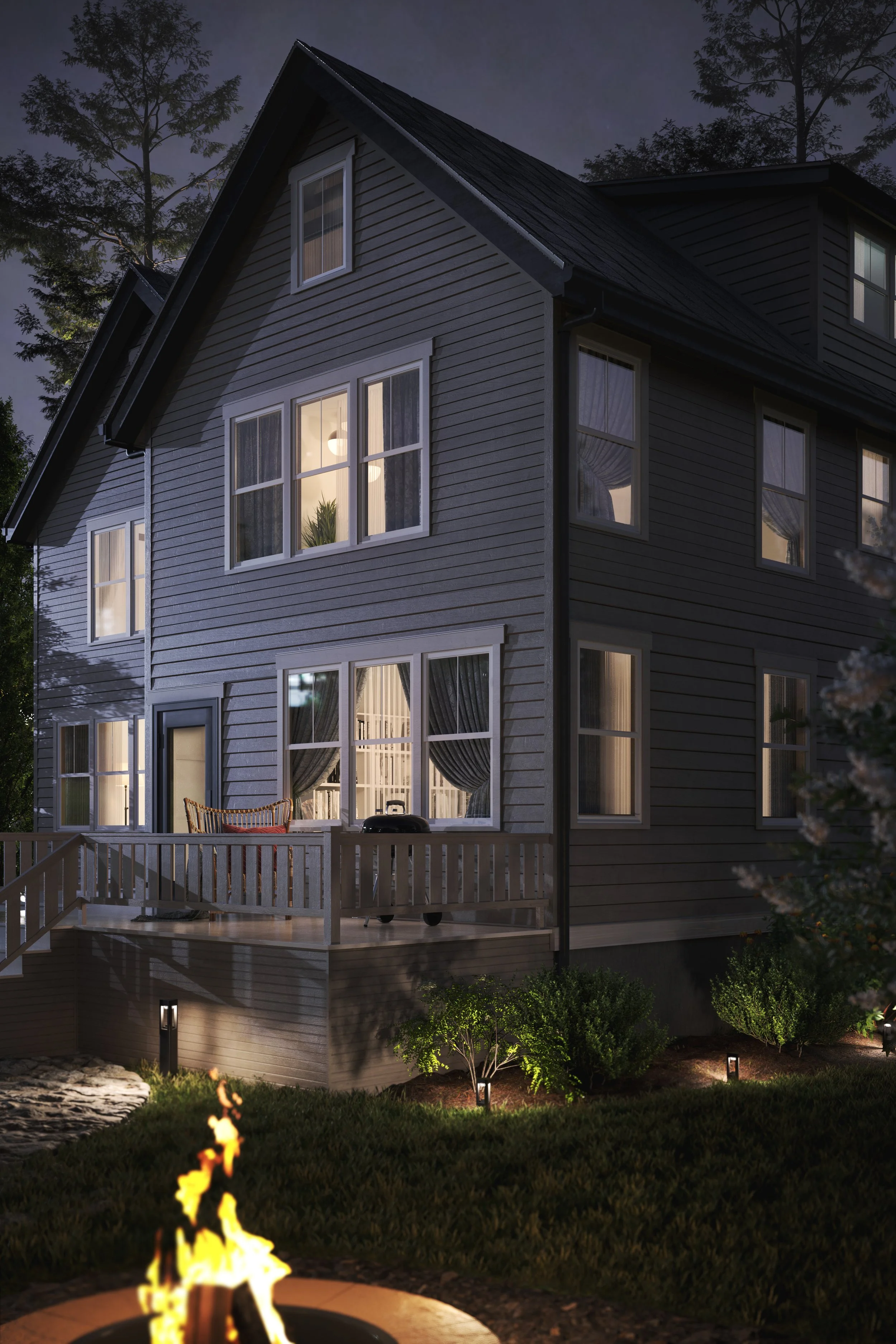 Wrenwood FarmhouseInspired Duet Townhomes For Sale Inside The