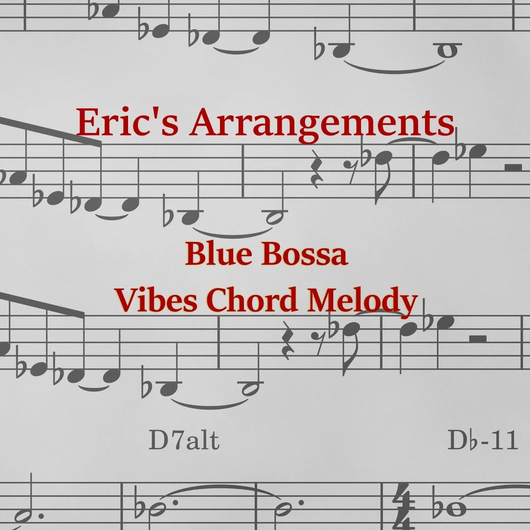Blue Bossa Vibraphone Chord Melody