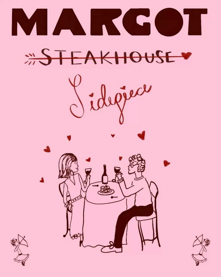 This Valentine&rsquo;s Day Margot Steakhouse returns (all weekend long to celebrate your lovers). We&rsquo;re running a special menu Friday - Sunday, alongside our regular &agrave; la carte favorites. Come once, come twice, come three times:). Reserv