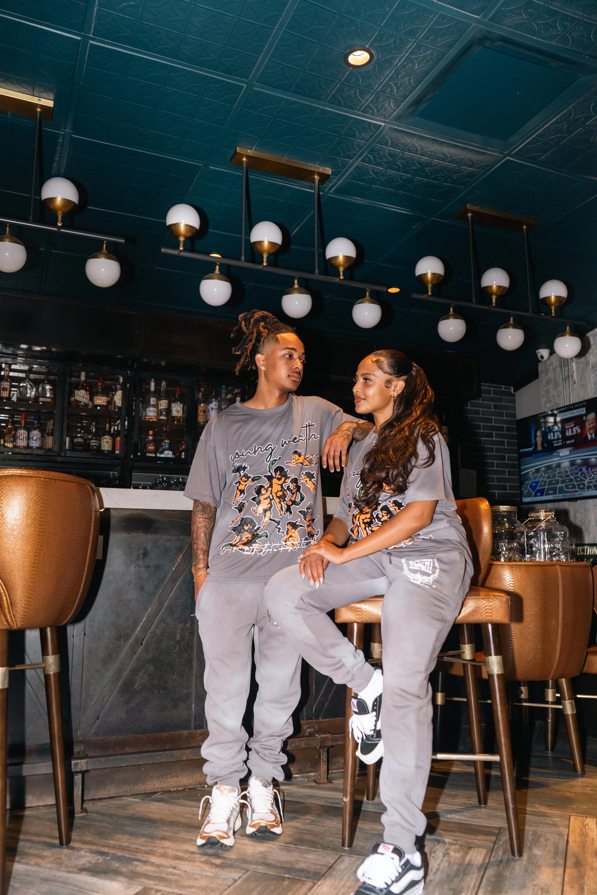 BORN FROM WEALTH UNISEX SHIRT ONLY (GRAY)