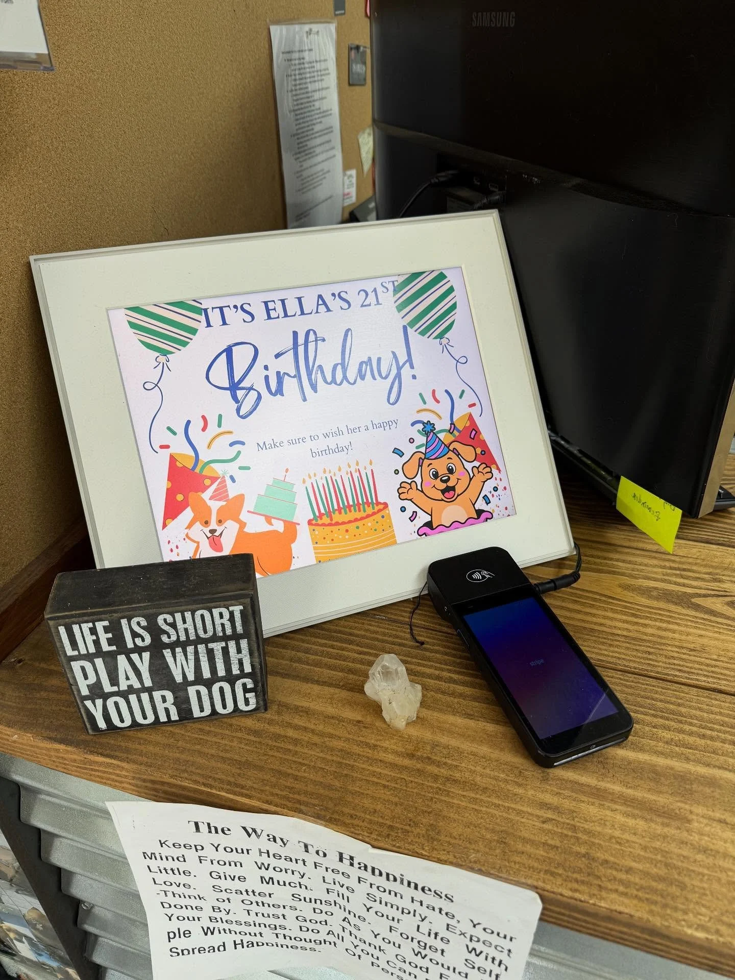 Happy 21st Birthday Ella! 

Thanks for being so awesome to Rover Oaks and all of the dogs and cats here - we are lucky to have you, I know that for sure