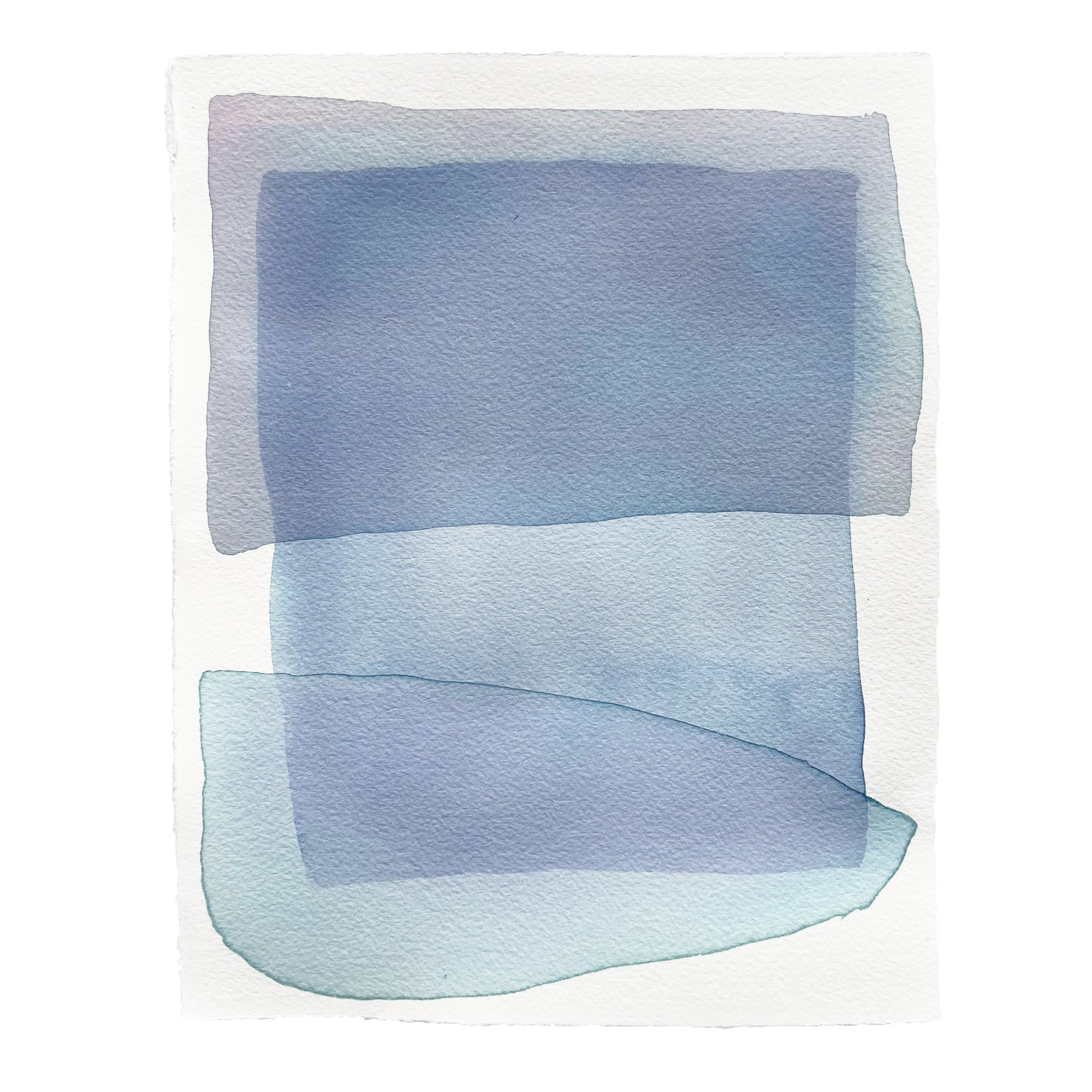   Thin Ice , 2022 Watercolor on Archival Paper 9.5 x 7.5 inches    Inquire     