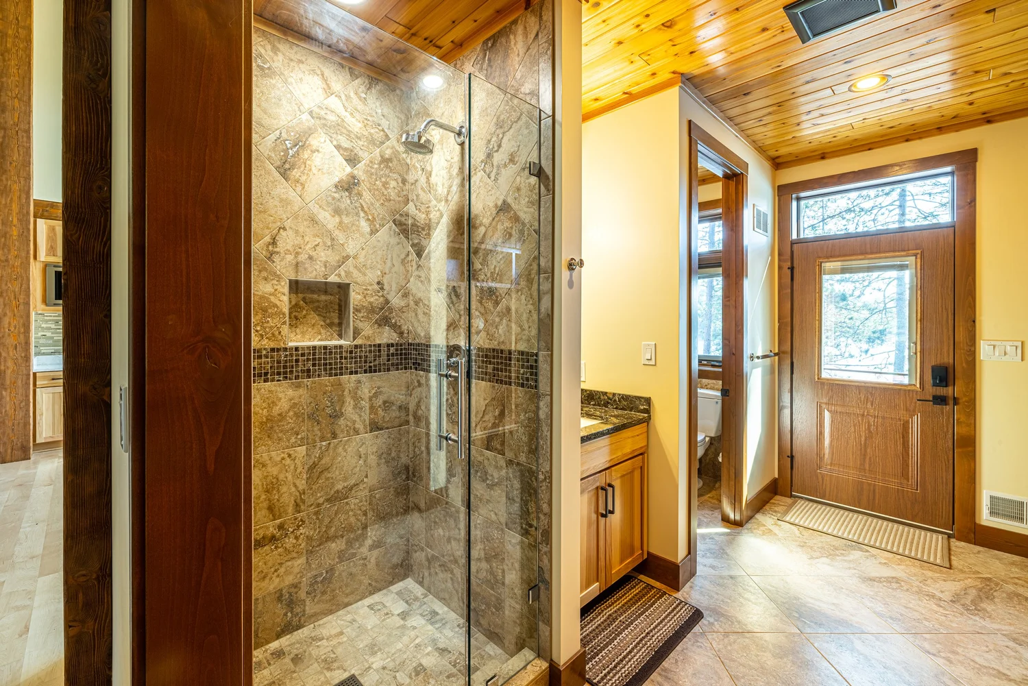 Lakefront home, Spread Eagle WI, Dickinson Homes