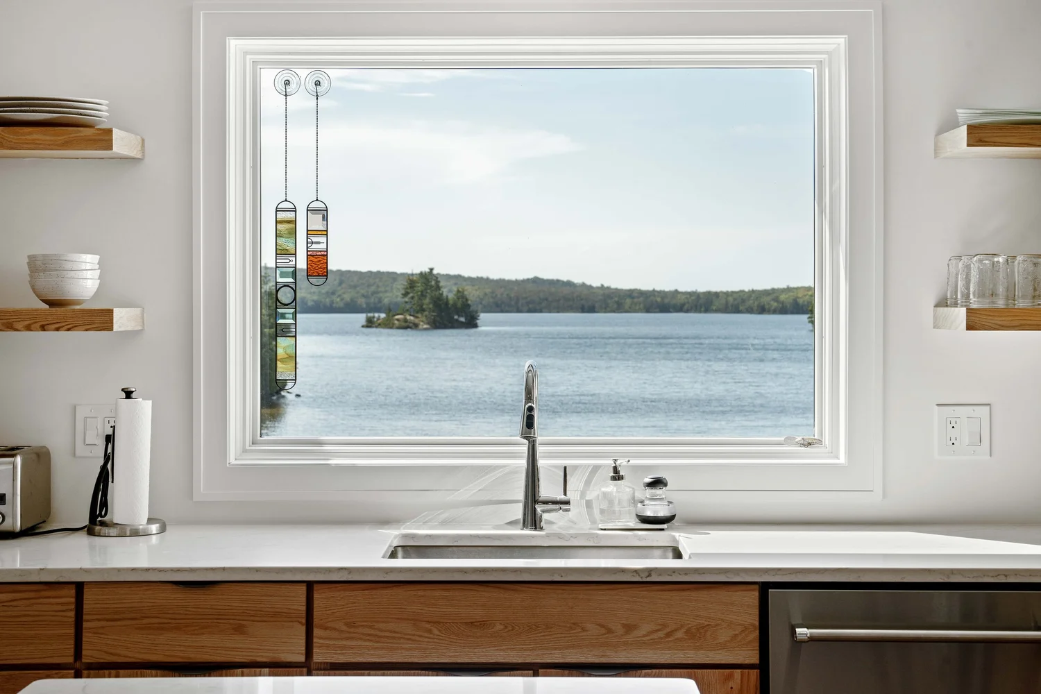 Henderson Lake Medora, Inside Dickinson Homes: Capturing Interior Comfort on Mackinac Island, photo by LeClair Media