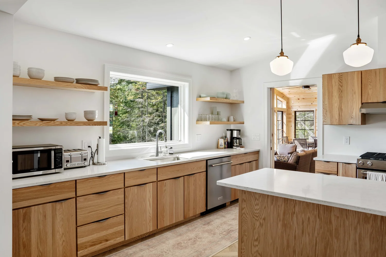 Henderson Lake Medora, Inside Dickinson Homes: Capturing Interior Comfort on Mackinac Island, photo by LeClair Media