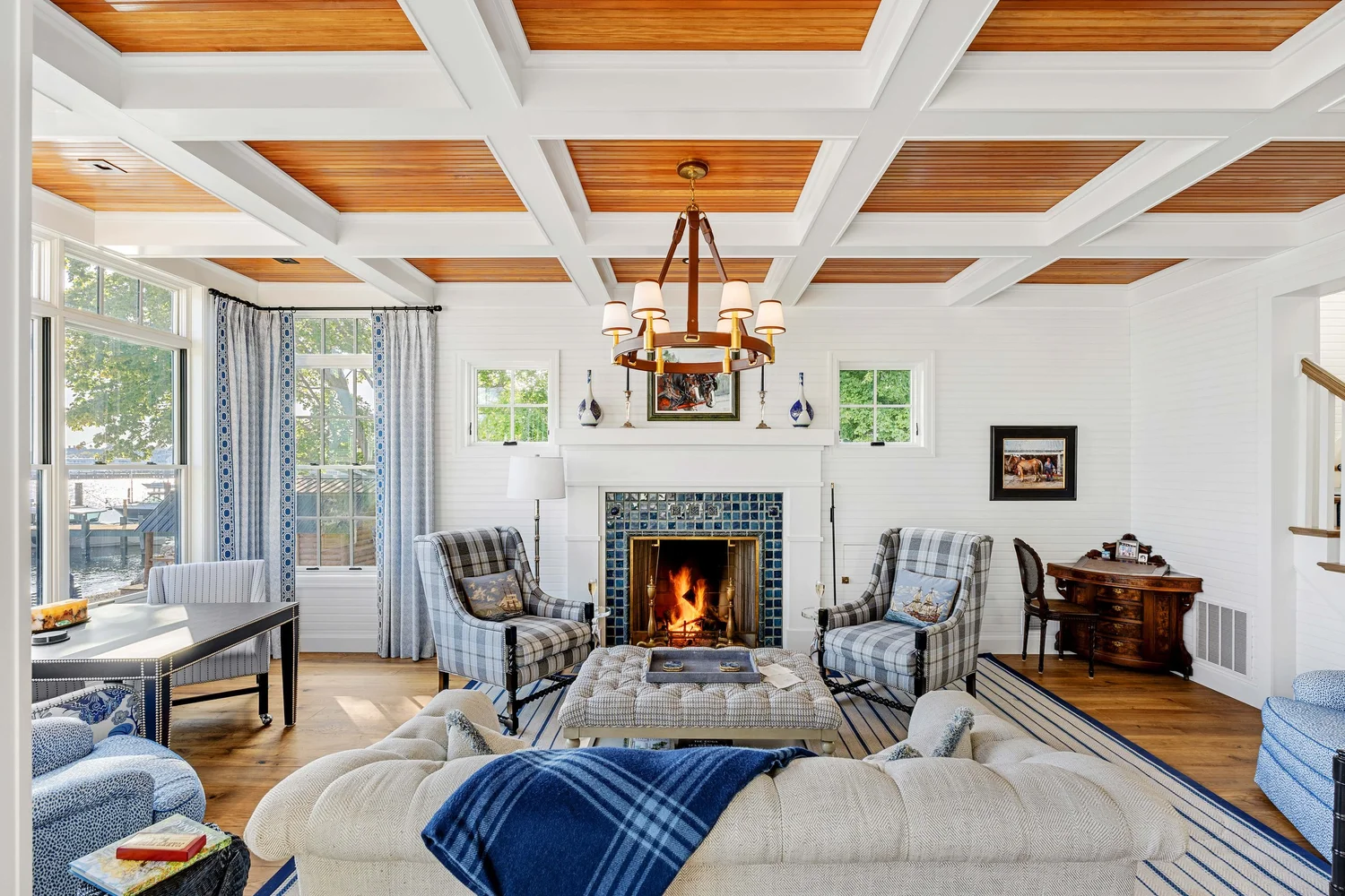 Mackinac Island lake home by Dickinson Homes