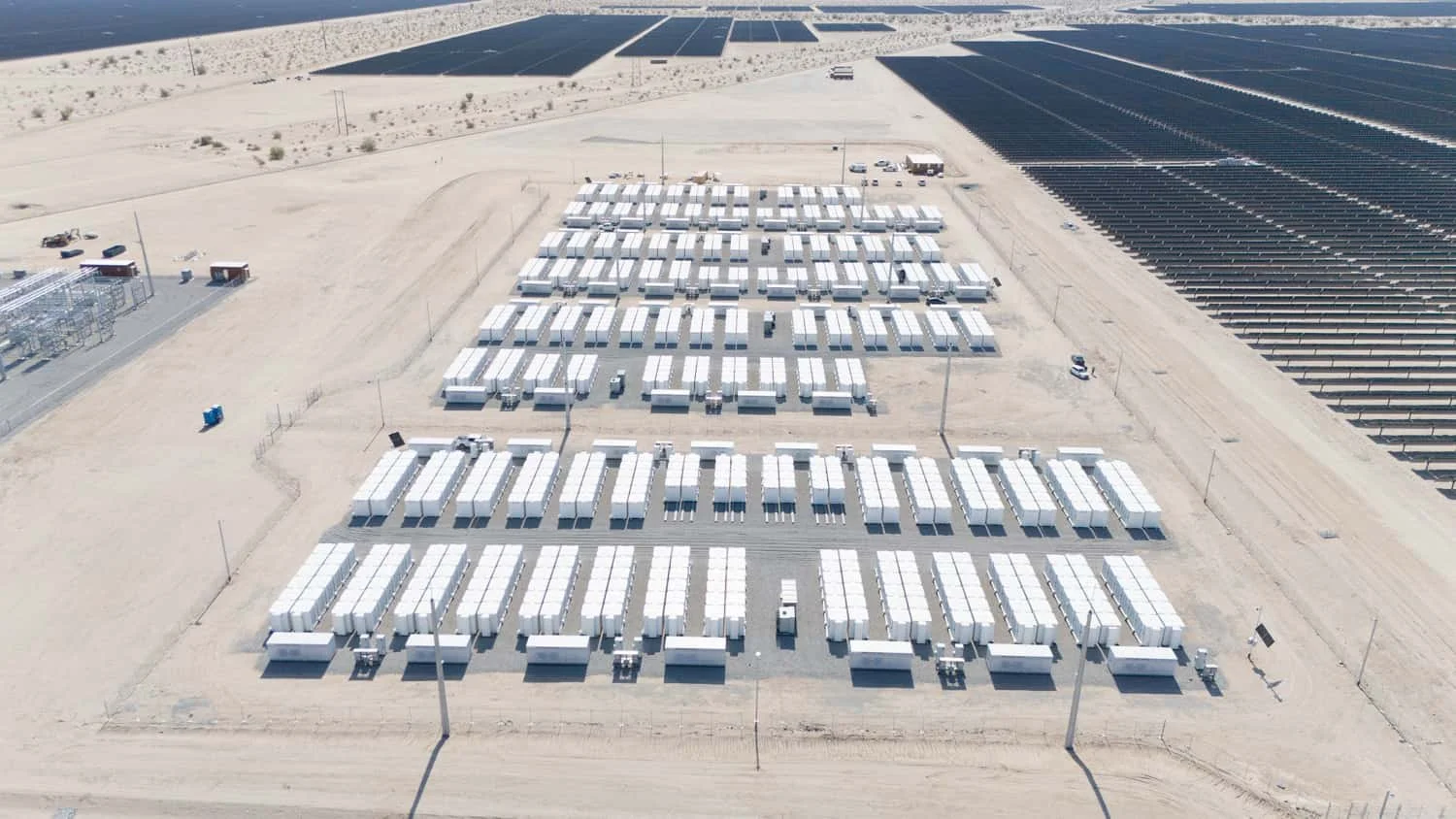 Fluence Desert Center AZDrone, Power in the Desert: Telling the Story of Fluence’s Energy Innovation, photo by LeClair Media