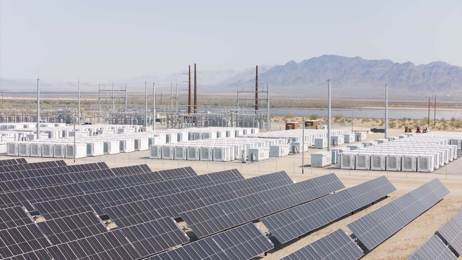 Fluence Desert Center AZDrone, Power in the Desert: Telling the Story of Fluence’s Energy Innovation, photo by LeClair Media