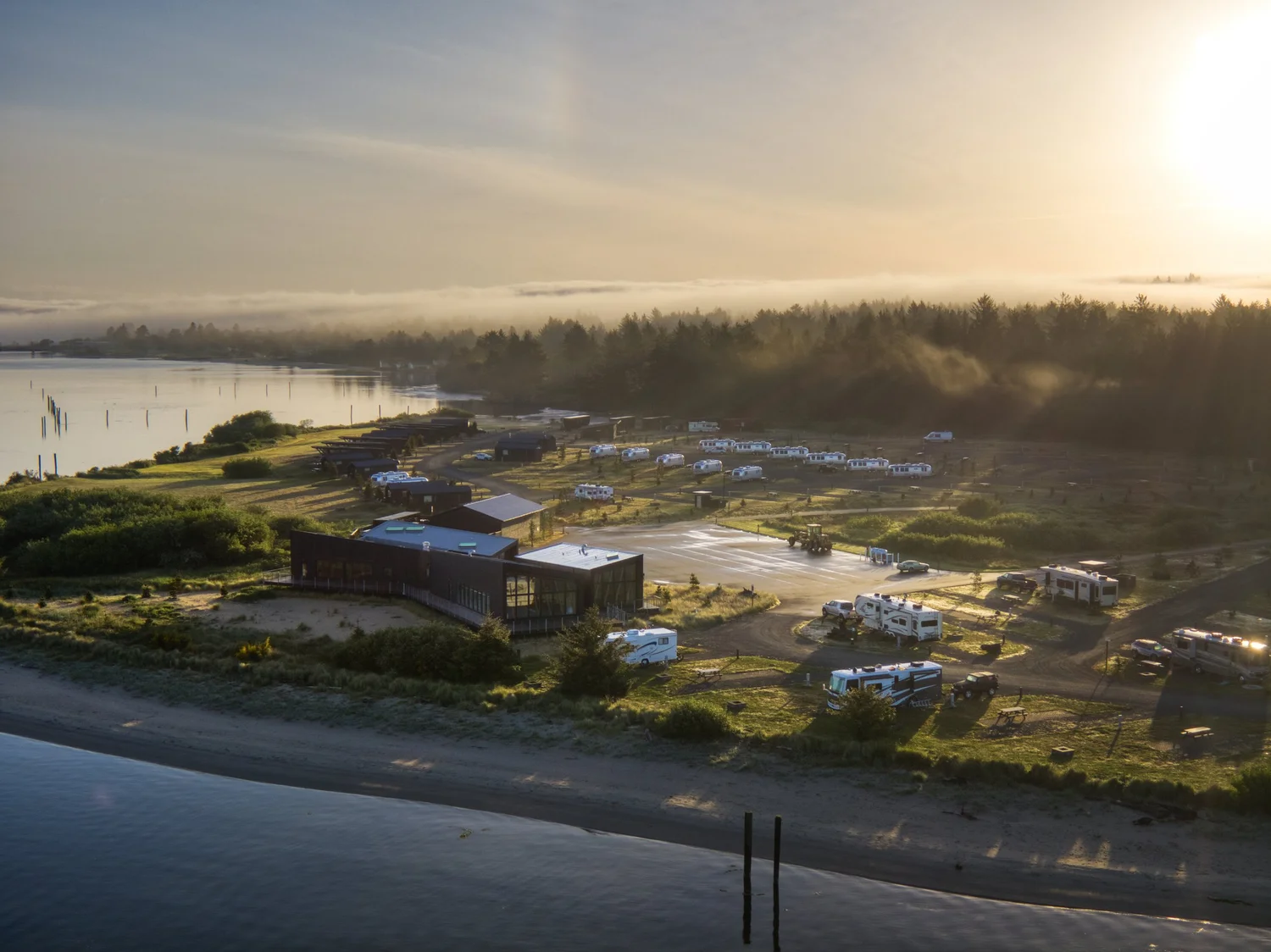 Baypoint Landing Drone, Baypoint Landing, photo by LeClair Media