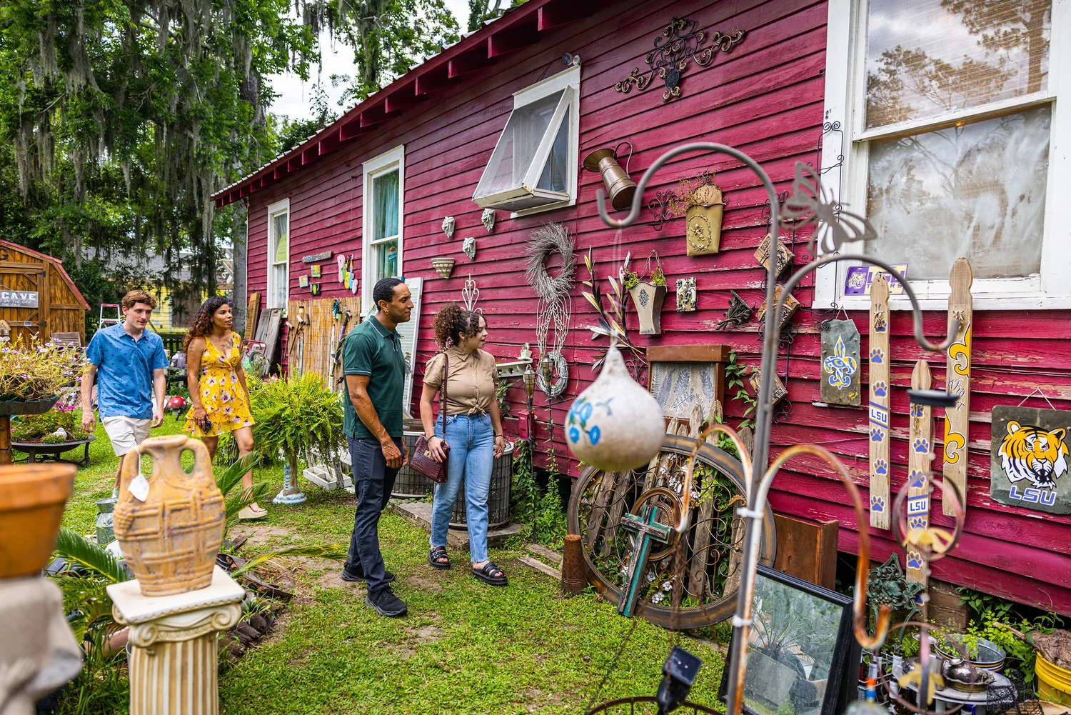 Downtown Covington, Louisiana Tourism, photo by LeClair Media