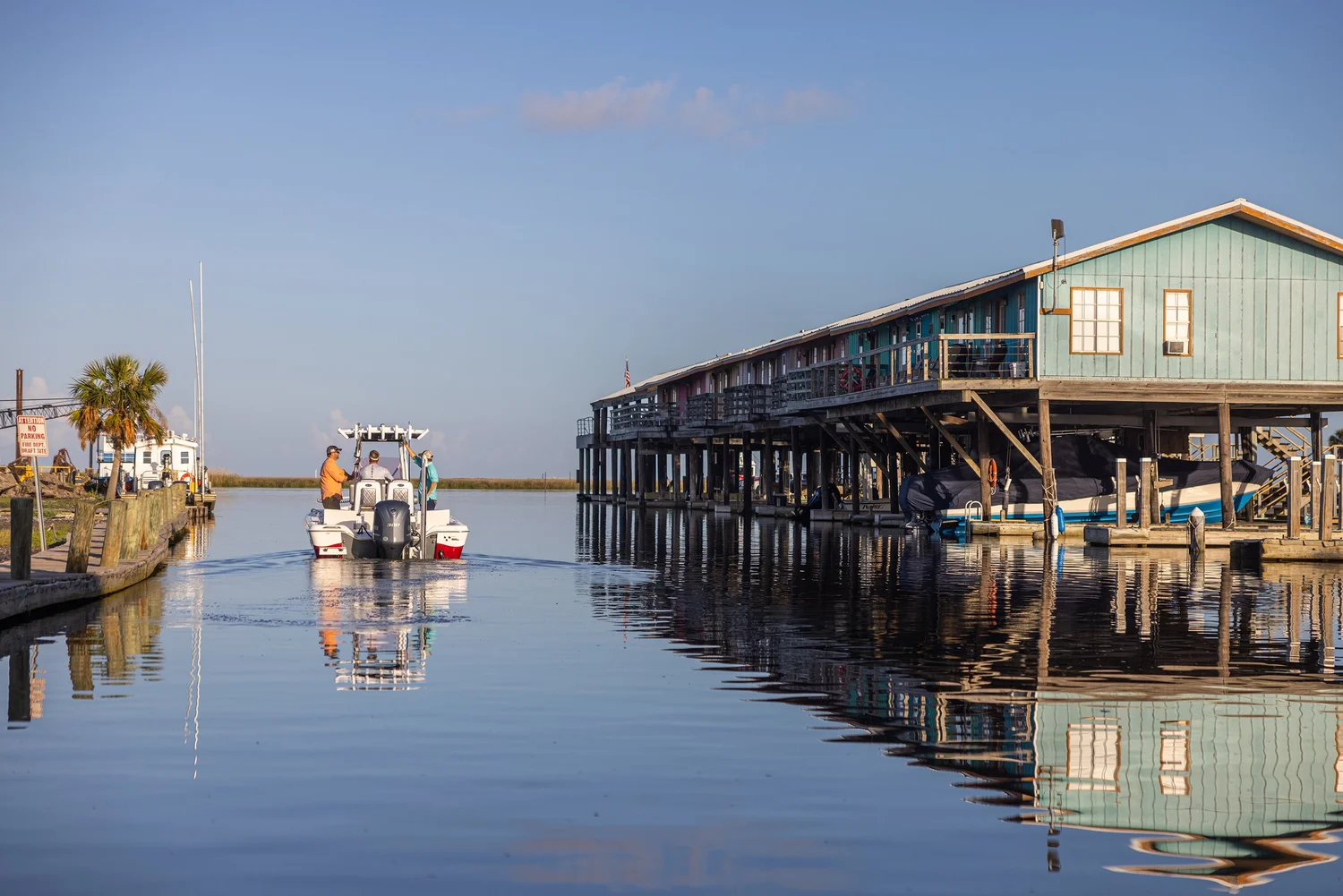 Coco Marina, Louisiana Tourism, photo by LeClair Media