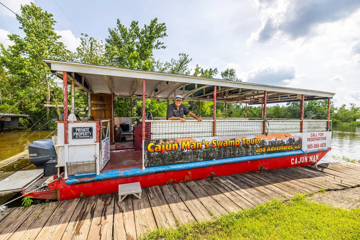 Cajun Man Swamp Tours And Adventures, Louisiana Tourism, photo by LeClair Media