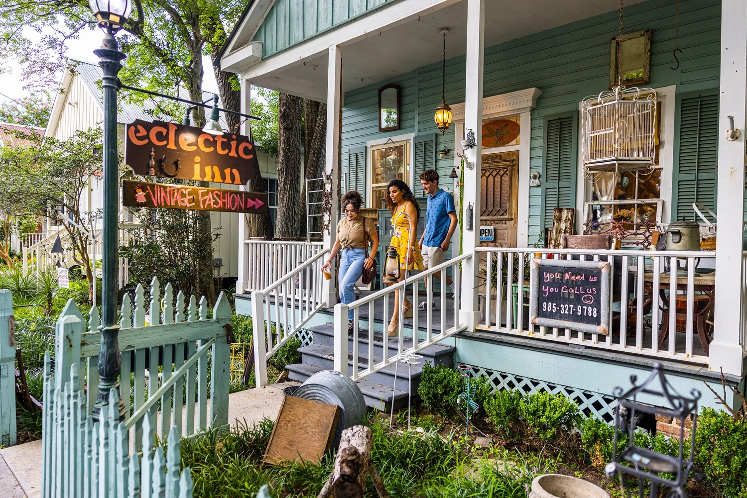 Downtown Covington, Louisiana Tourism, photo by LeClair Media