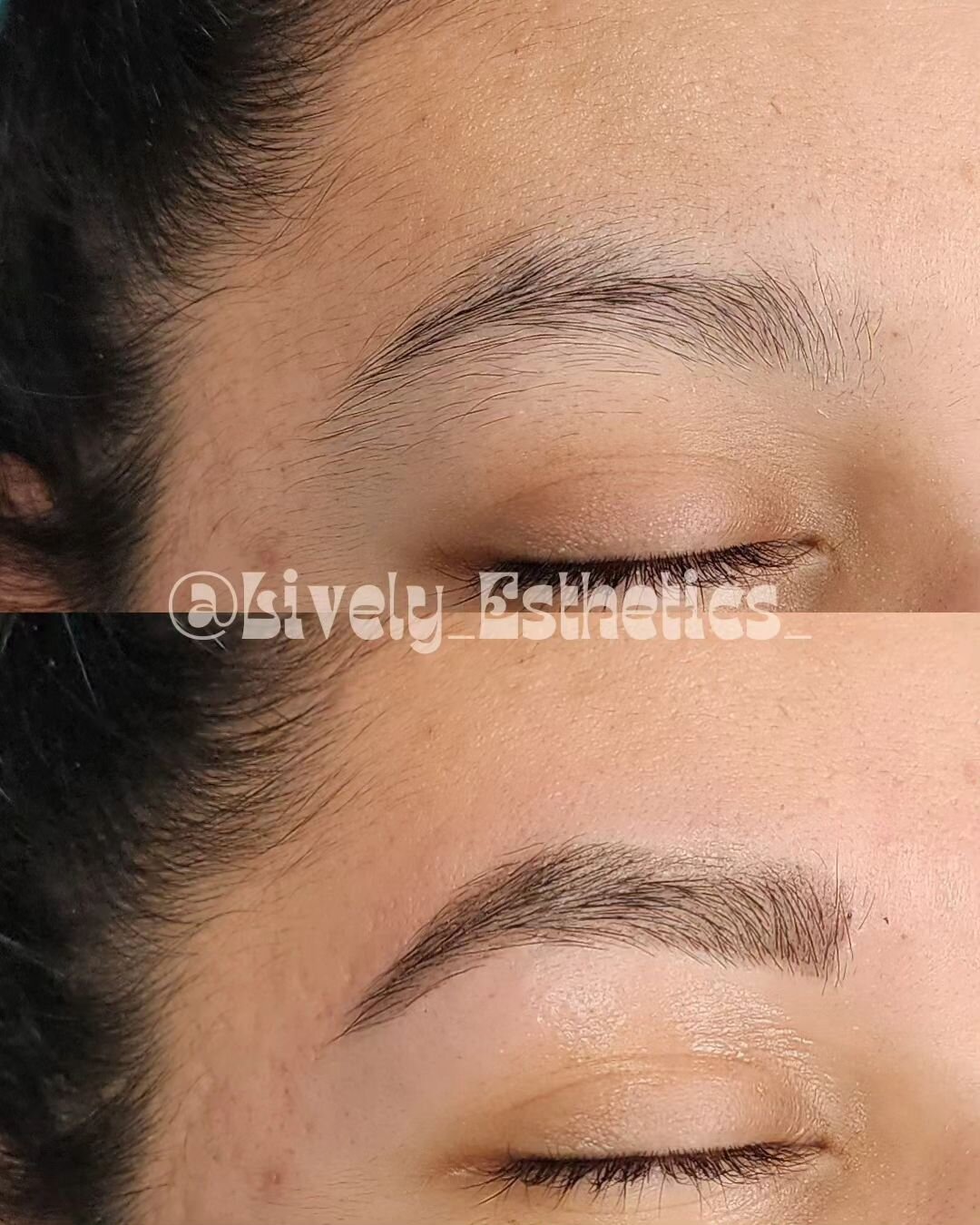 Don't mind me, I'm just gushing over this transformation! 
 
Eyebrow sculpting for the win!!