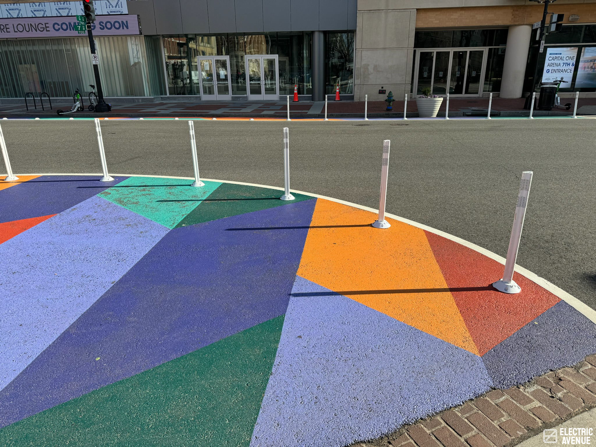 Traffic Calming Street Art In Chinatown | Washington, D.C. | © Electric Avenue 2024