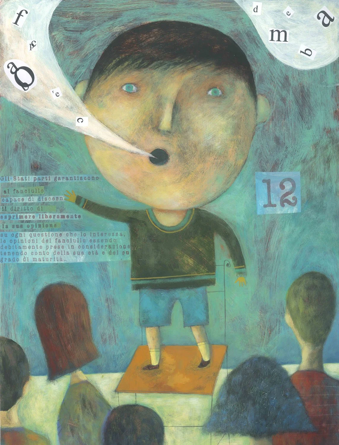 Sogni, bisogni, diritti dell’infanzia,  Collegio Marconi, Portogruaro (Ve) 2009