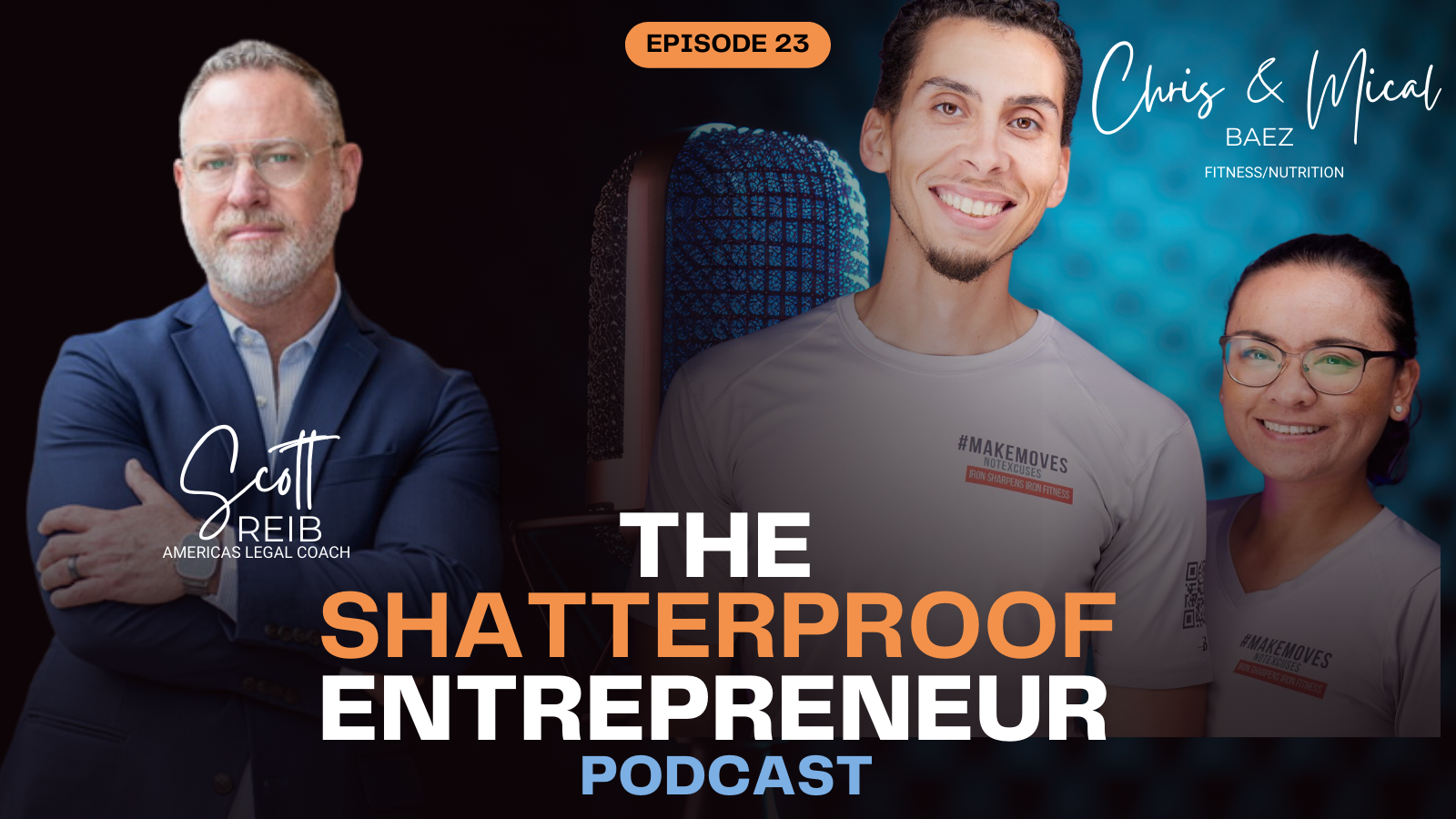 Episode 23: Getting in Spiritual Shape to Lift Others Up with Chris and Mical Baez