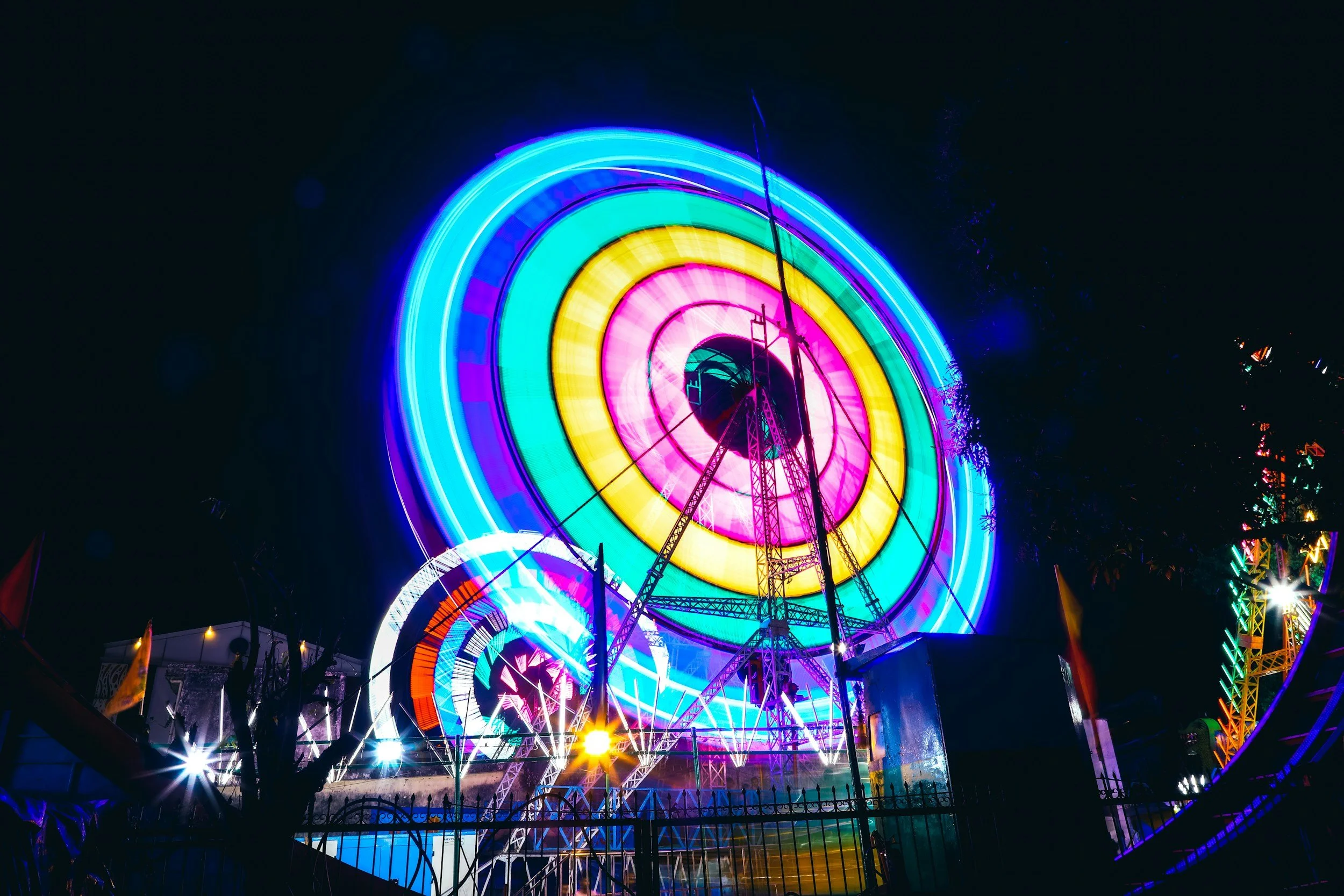 light trails photography