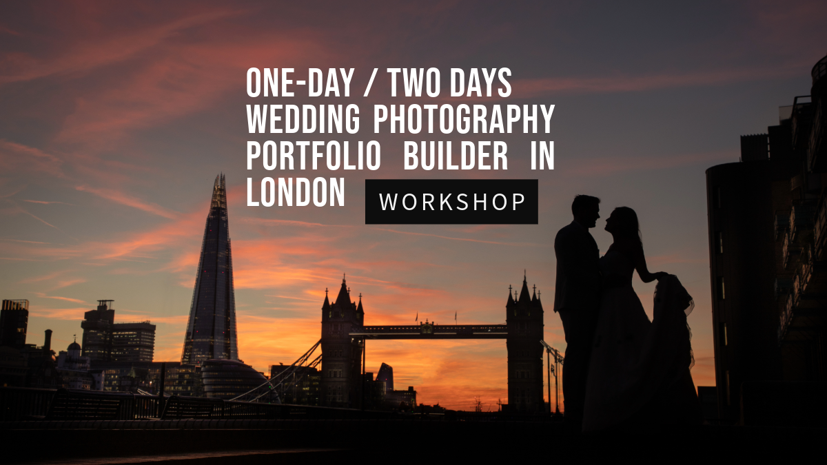 UK wedding photography portfolio builder workshop in London
