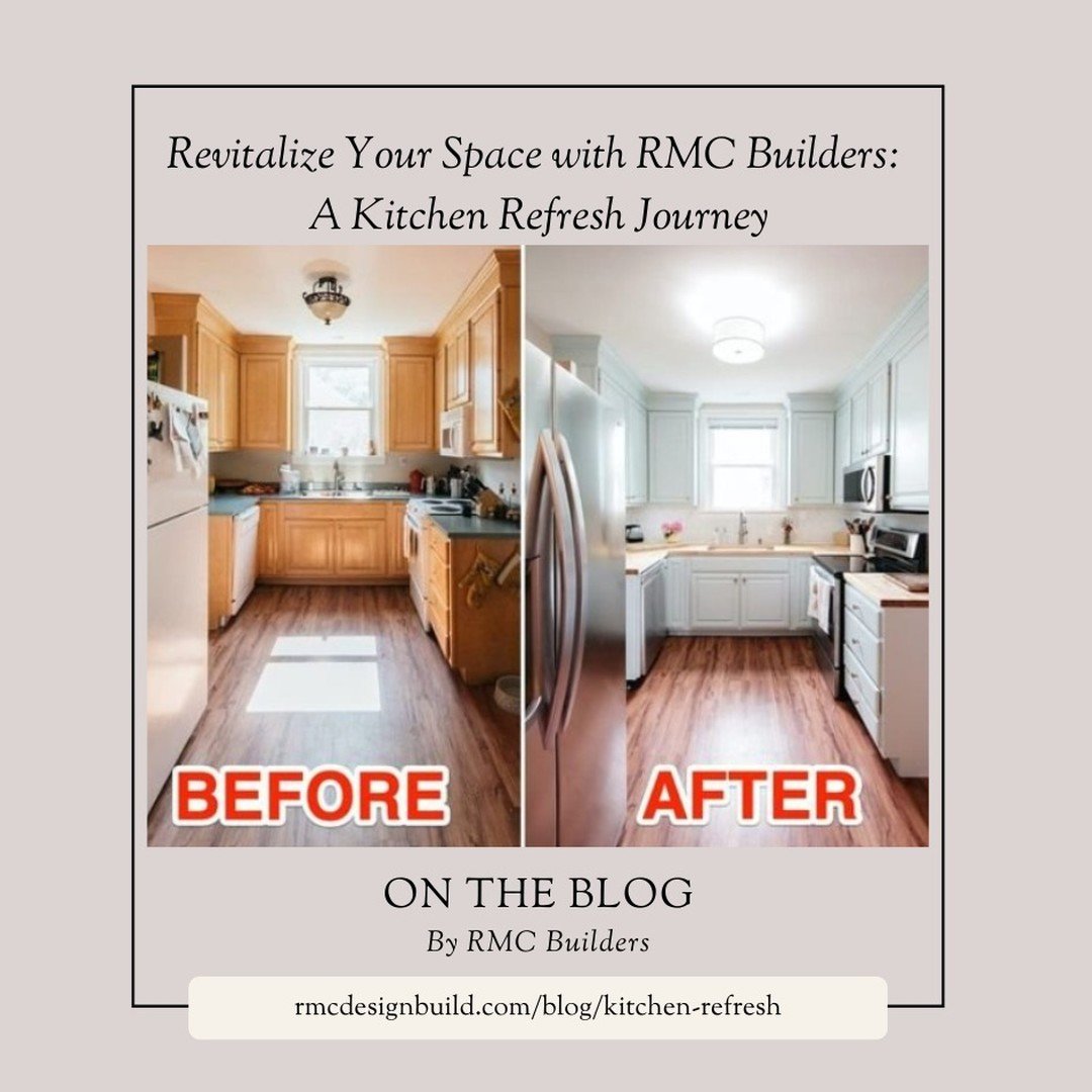 🏠🛠️ Revitalize Your Space with RMC Builders: A Kitchen Refresh Journey 🛠️🏠

Your kitchen is the heart of your home, where memories are made and conversations flow. But if outdated finishes are dampening its charm, it's time for a change! Join us 