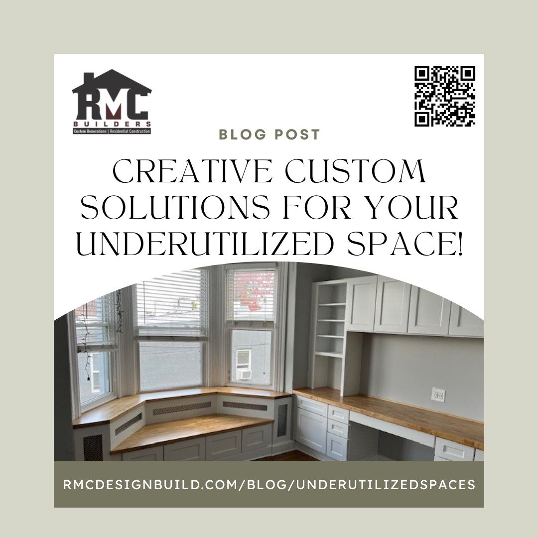 Introducing one our blogs for this year: &quot;Creative Custom Solutions for Your Underutilized Space!&quot; 🏡✨

Tired of dead zones? This series unlocks creative solutions to maximize your underutilized space! Dive into our blog to discover innovat