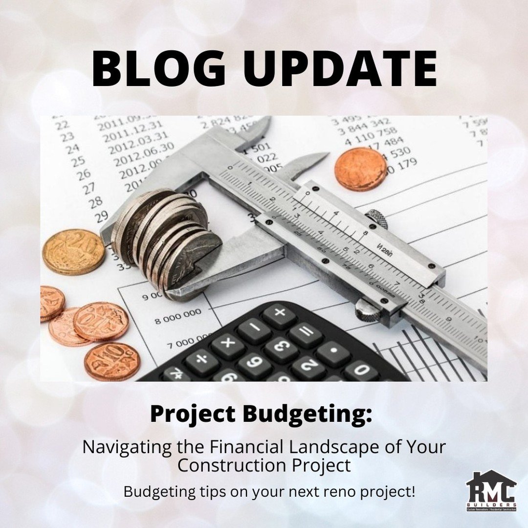 🛠️💰 Project Budgeting with RMC Builders! 💰🛠️

Embarking on a home project? 🏡 Whether it's an addition, basement renovation, or a kitchen makeover, setting a realistic budget is crucial! Our blog dives into the essentials of budgeting for differe