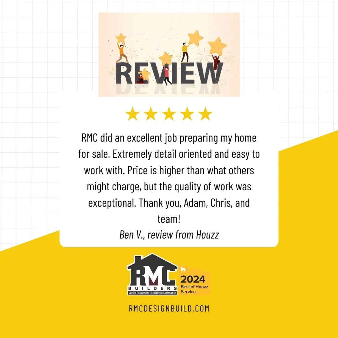 Another fantastic feedback from a client who had their home renovated by RMC Builders in preparation for selling. 

At RMC Builders, your happiness is our best reward and a testament to our quality craftsmanship. We believe everyone deserves a comfor
