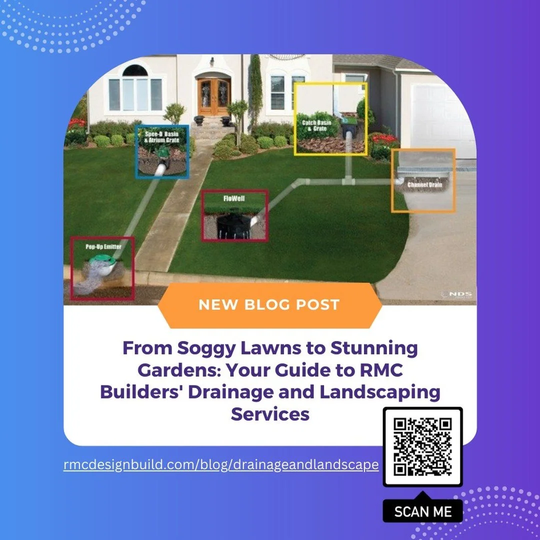 🌿 From Soggy Lawns to Stunning Gardens! 🌿

Tired of water pooling in your yard? Worried about soil erosion or foundation damage? Check out our latest blog post to discover how RMC Builders can transform your outdoor space with expert drainage and l