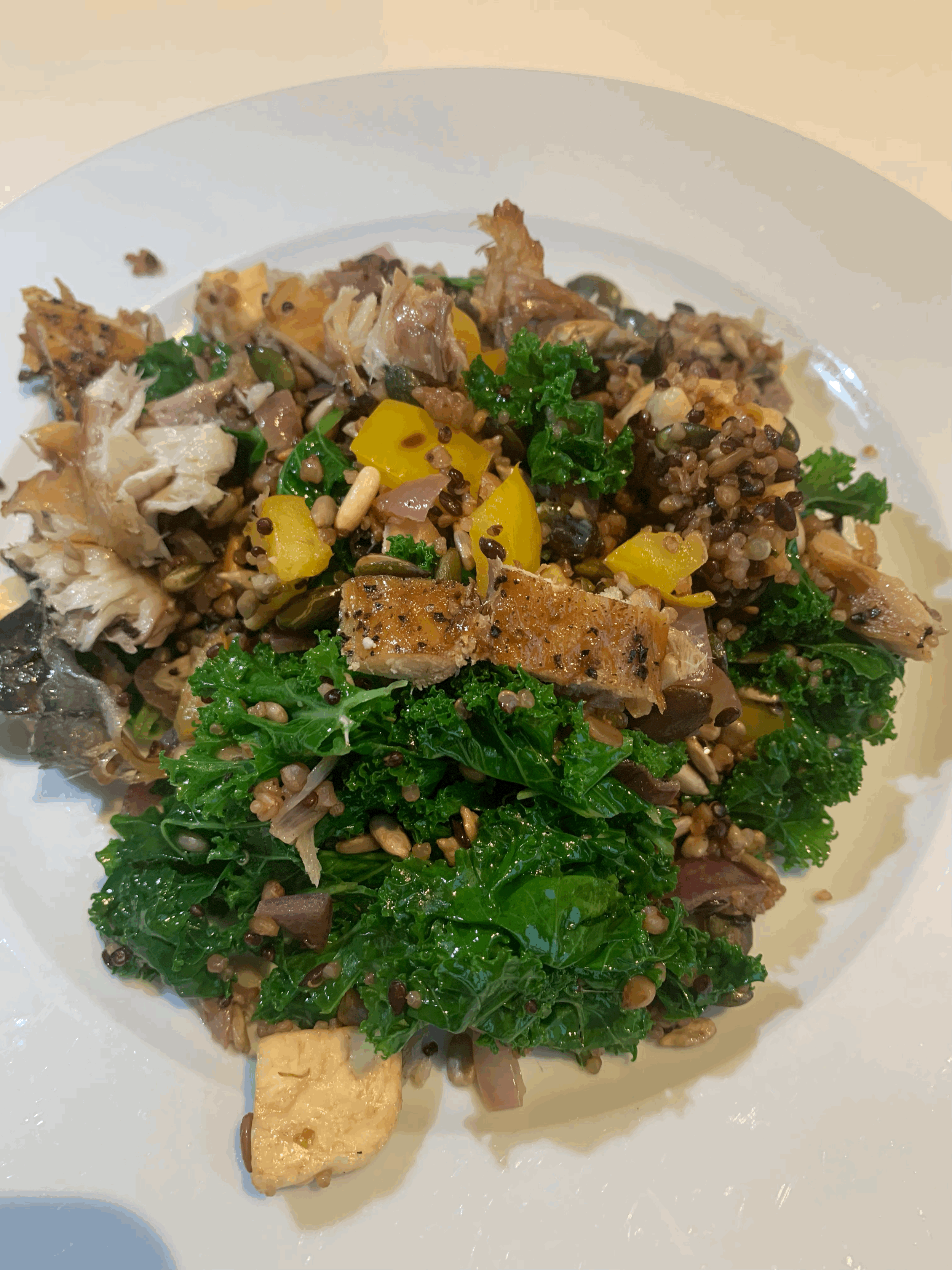 Hot Winter Salad; for Brain Boosting Cognitive Wellness