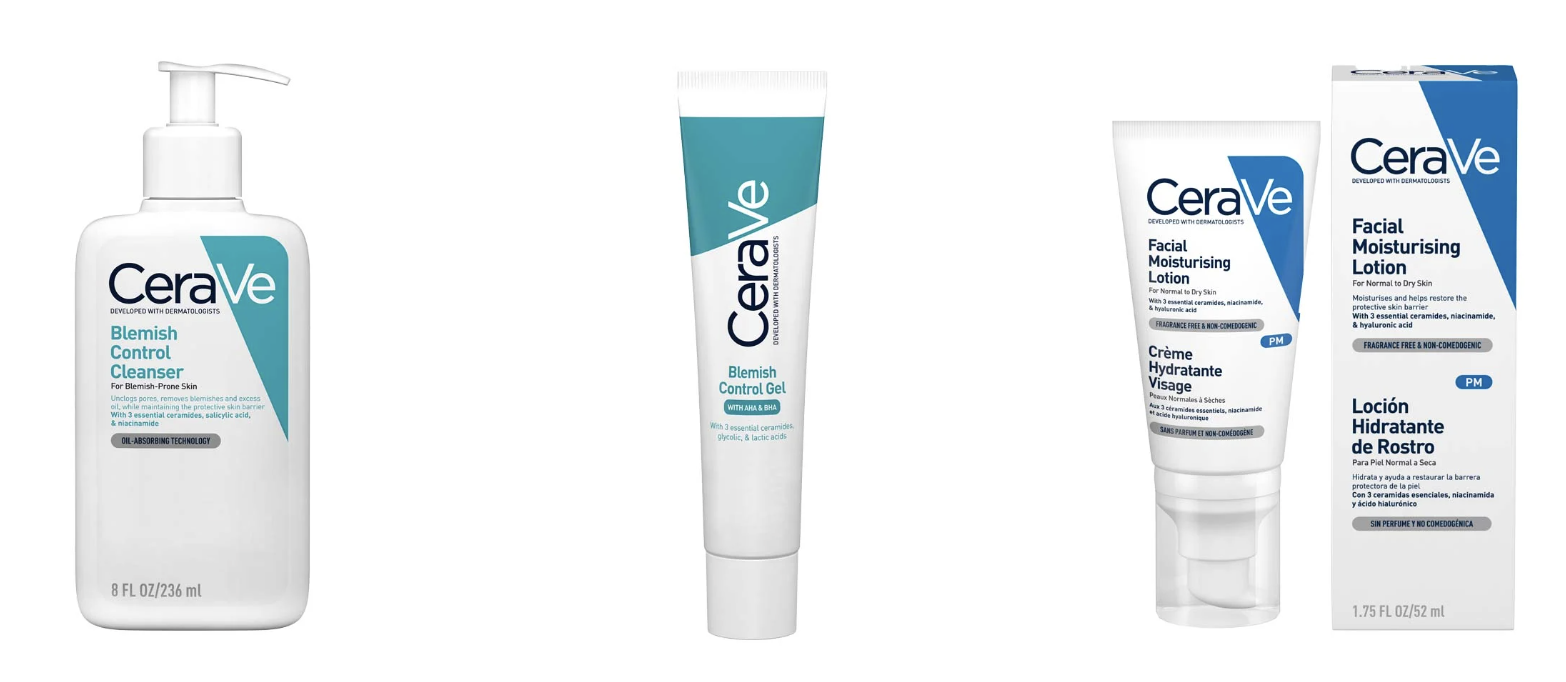 Ceramides in CeraVe products strengthen your skin barrier to seal in moisture and block out harmful irritants. They make up about 50% of the lipids in the skin’s outermost layer, which is essential for maintaining a healthy, balanced skin barrier.