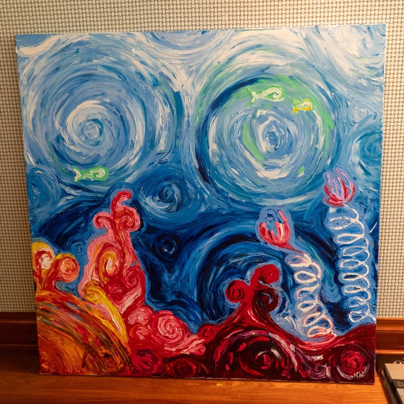 Kaiholo - 2023 (48"x48") - Oil on Canvas