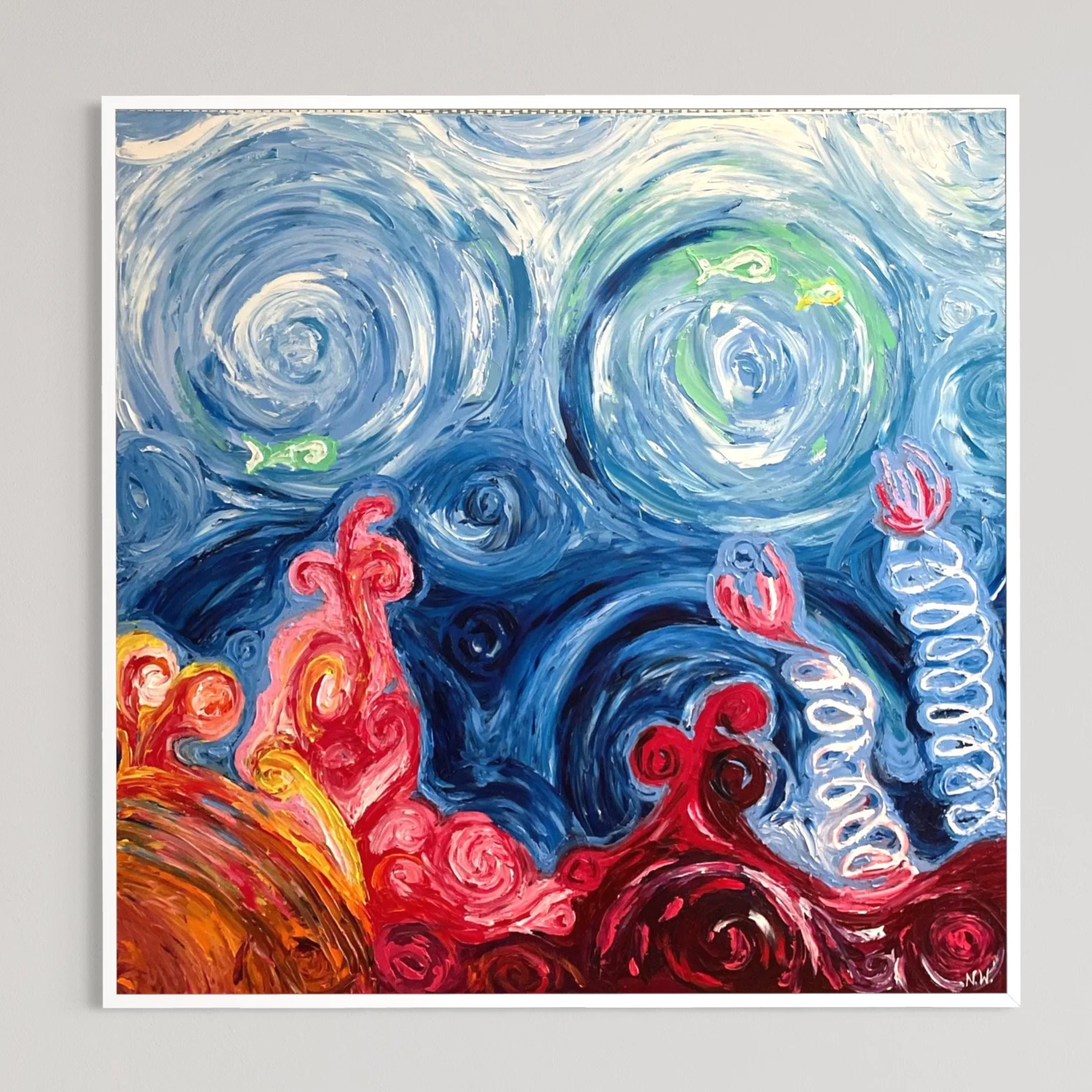 Kaiholo - 60"x60" - 2023