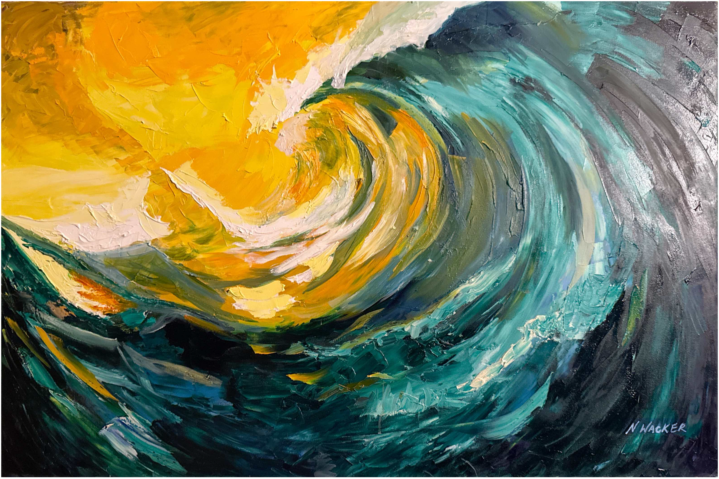 Phantom Pipeline - 2024 (24"x36")